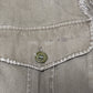 Saint Laurent AW18 Charm Khaki Military Button Up