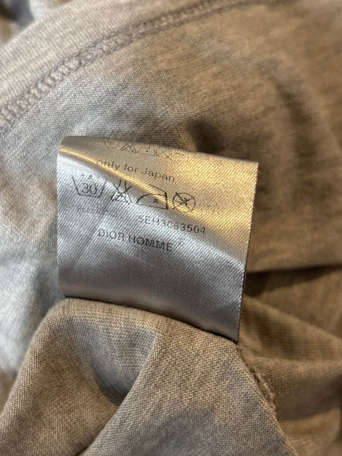 Dior Homme SS05 D Logo Tee