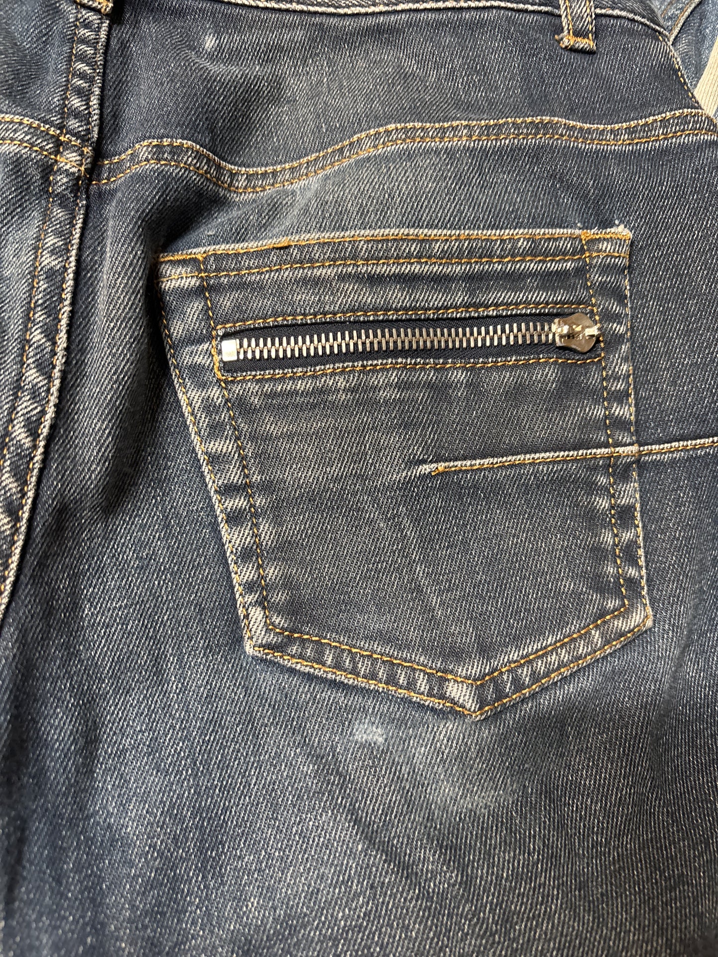 Dior Homme 2015 Back Zipper Denim