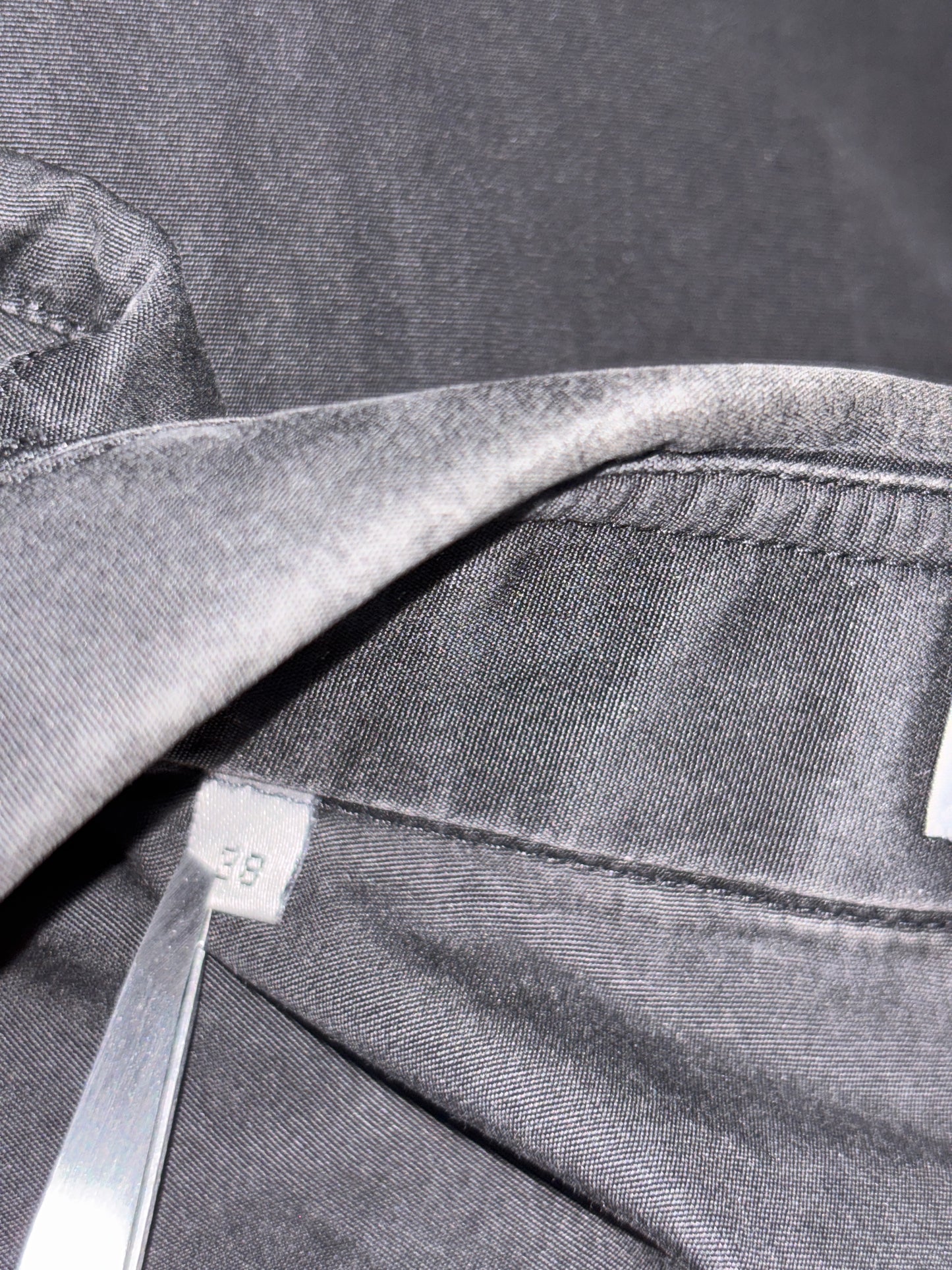 Dior Homme AW04 Switching Collar Button Up Shirt