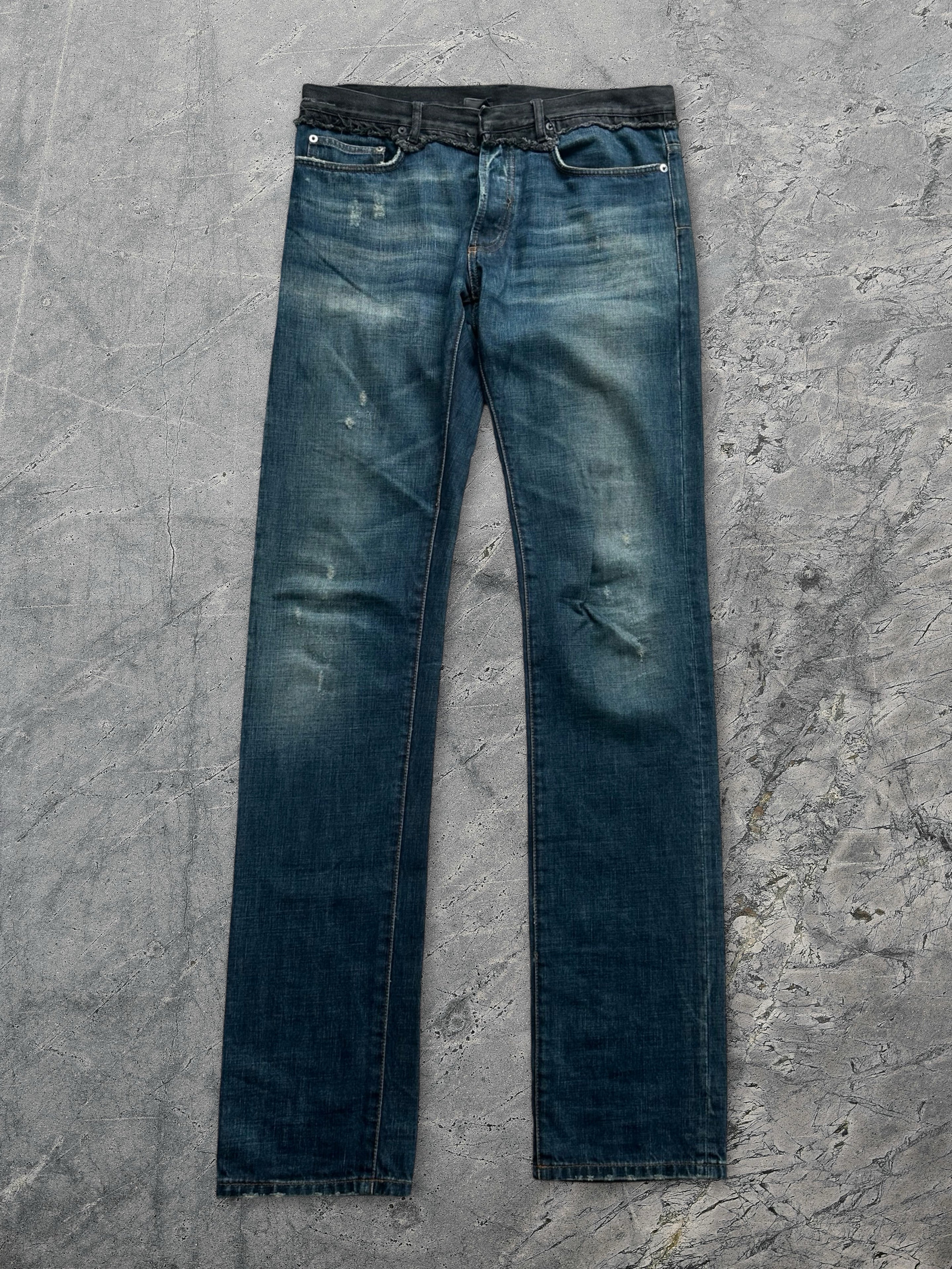 Aw06 Dior Homme AW06 Cummerbund Denim – Scab Rags