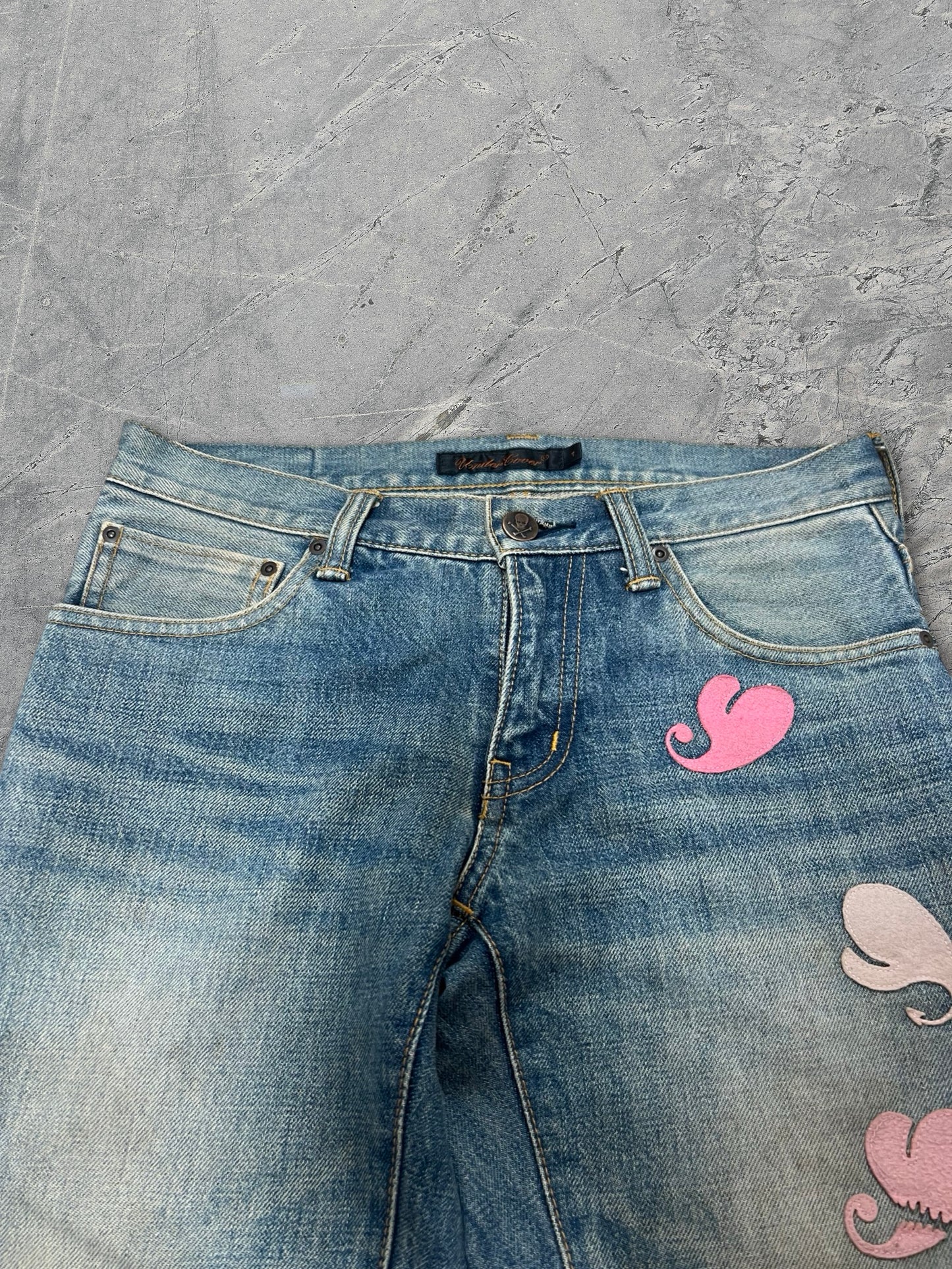 Undercover AW05 Arts and Crafts Heart Denim