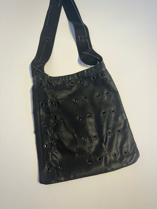 Dior Homme SS04 Strip Denim Tote Bag