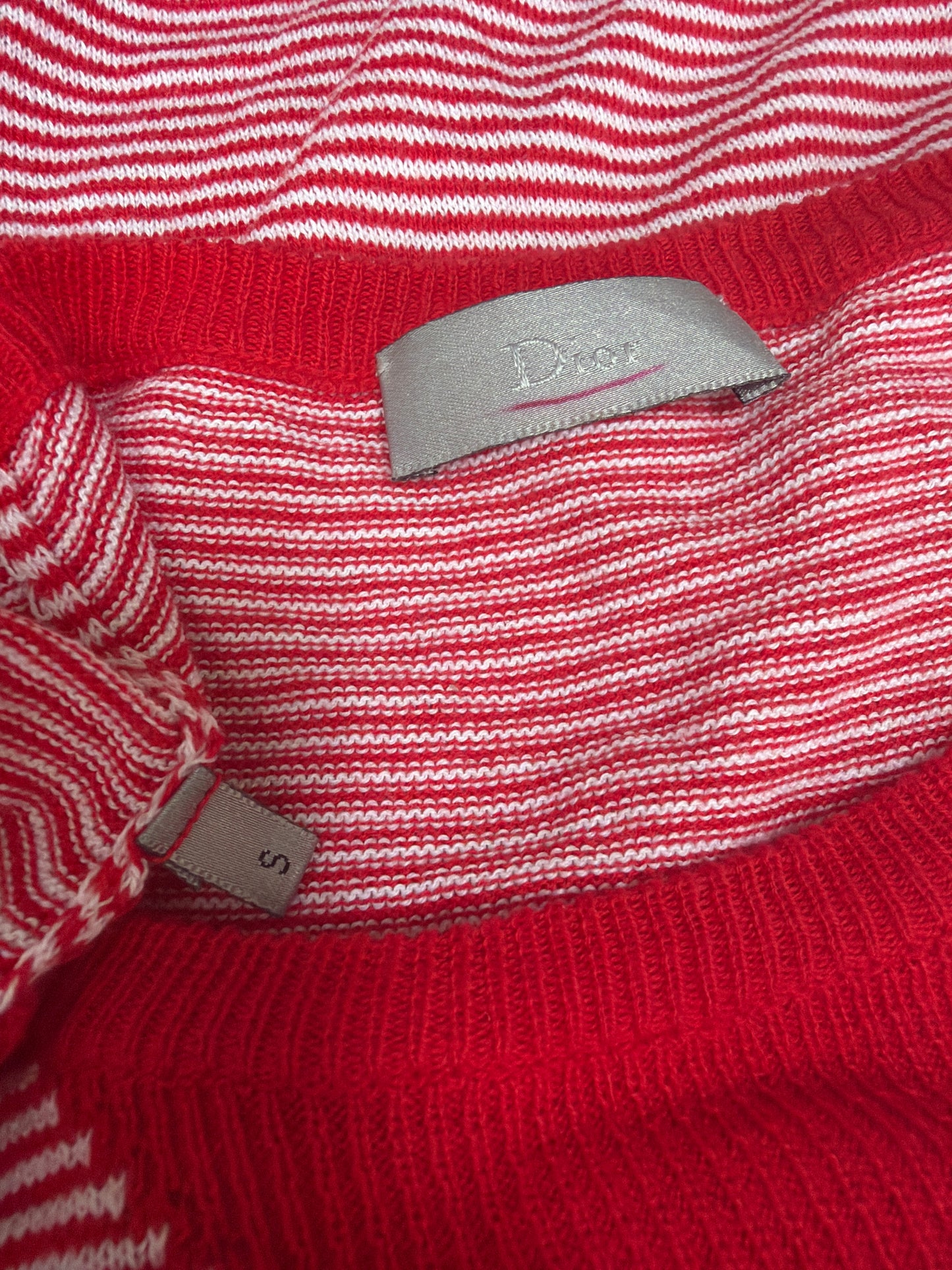 Dior Homme SS06 Striped Knit Sweater