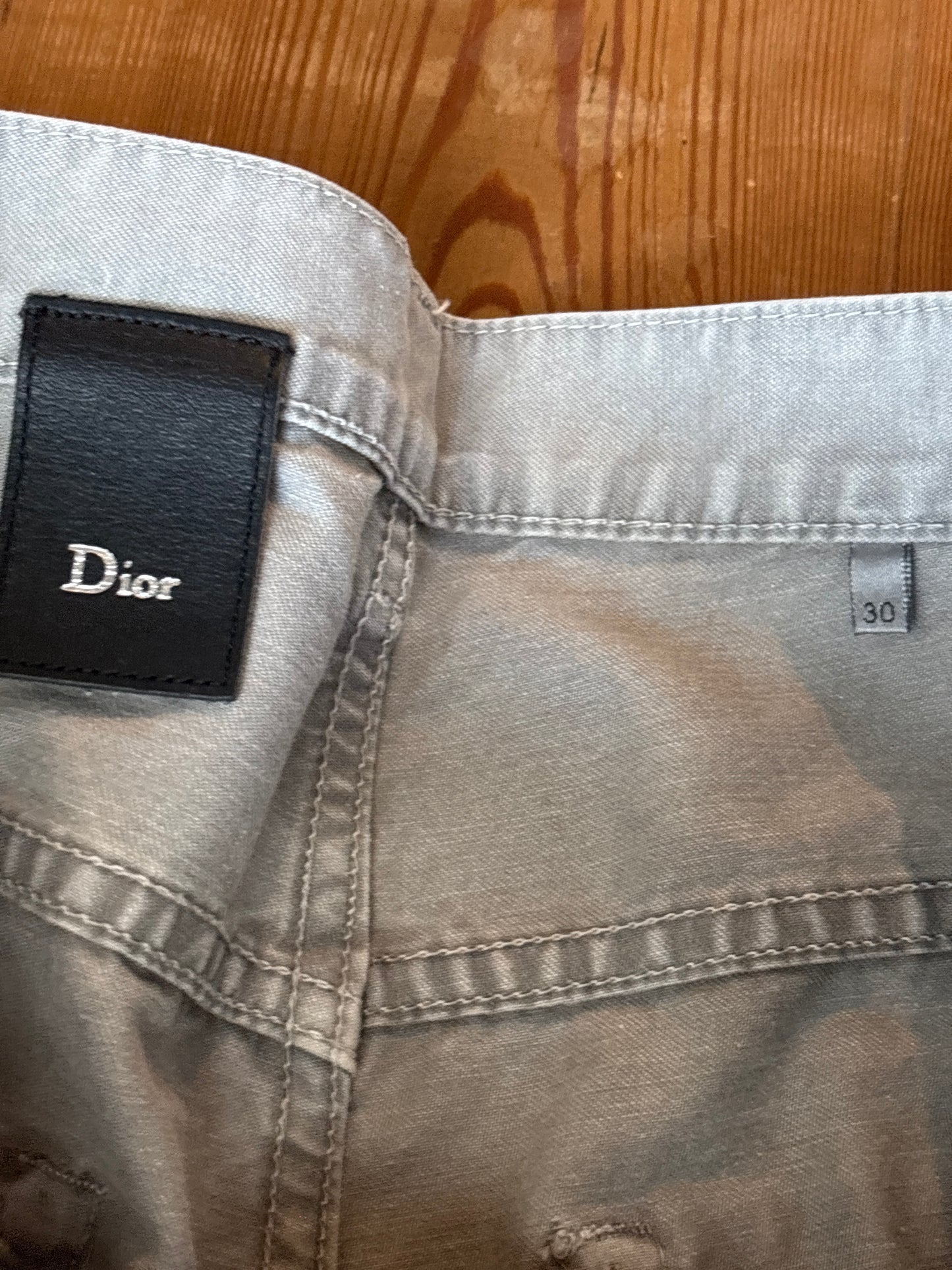 Dior Homme SS11 Grey Denim