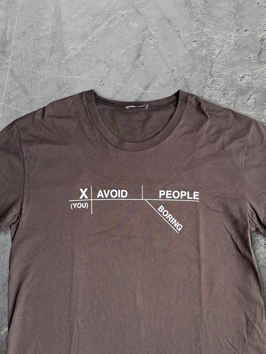 Dior Homme SS10 Avoid Boring People Shirt