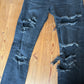 Saint Laurent AW15 D02 Crash Denim