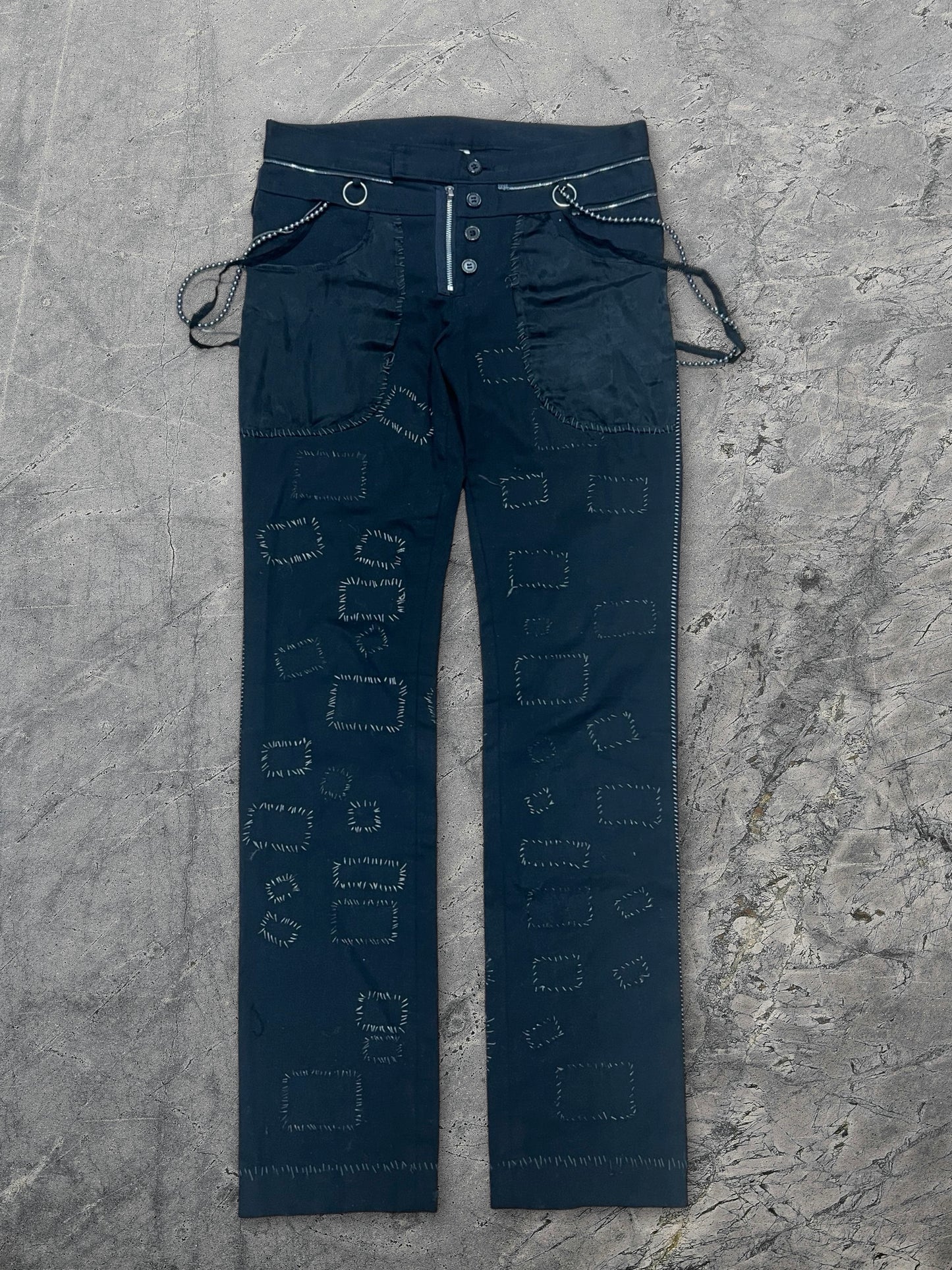 Undercover SS03 Scab Patchwork Pants