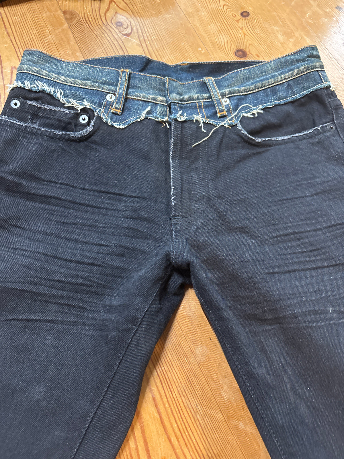 Dior Homme AW06 Cummerbund Denim
