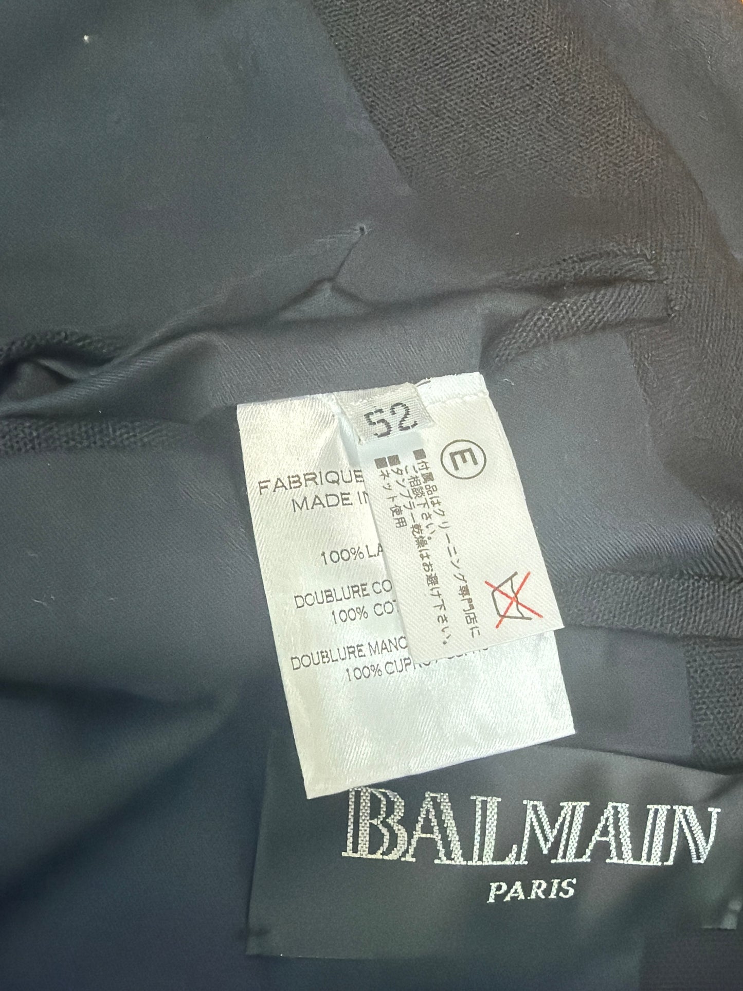 Balmain SS12 Shawl Tuxedo Blazer