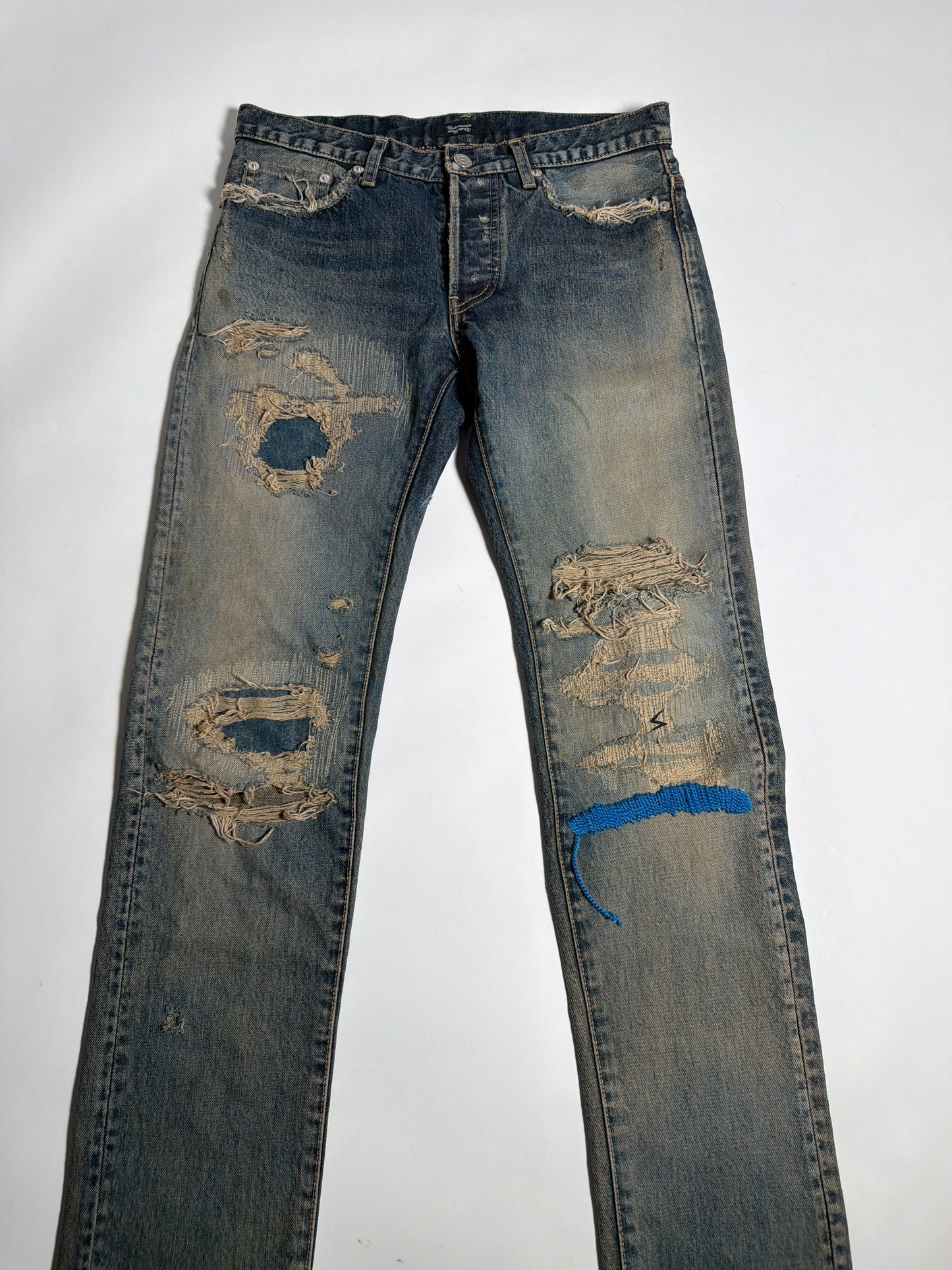 Undercover SS10 68 Blue Yarn Denim