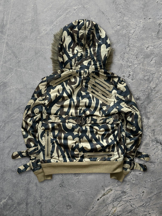 Number Nine AW04 Tribal Fur Bomber