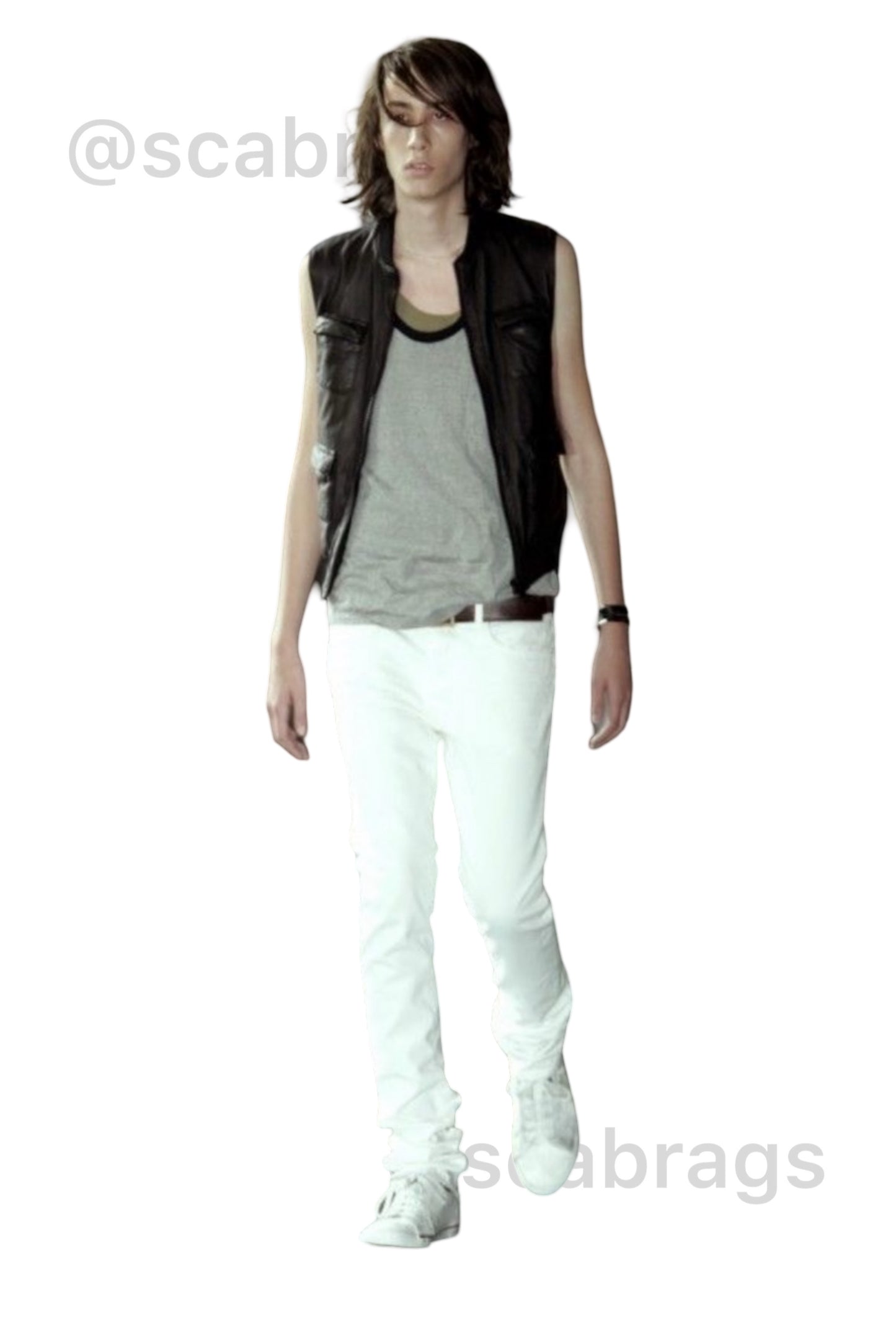 Dior Homme SS05 Runway Pocket Tank Top