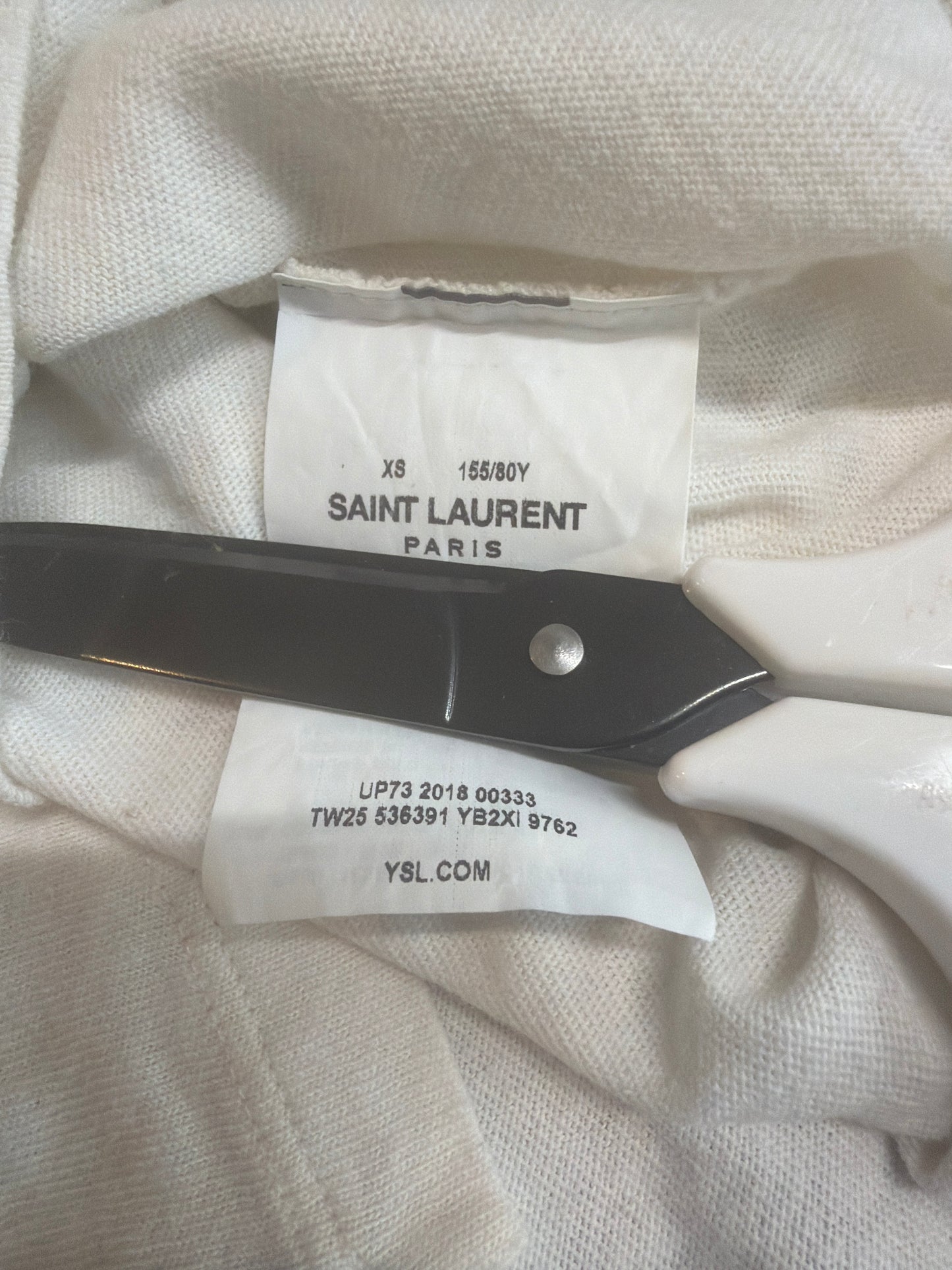 Saint Laurent AW18 Suits Print Shirt