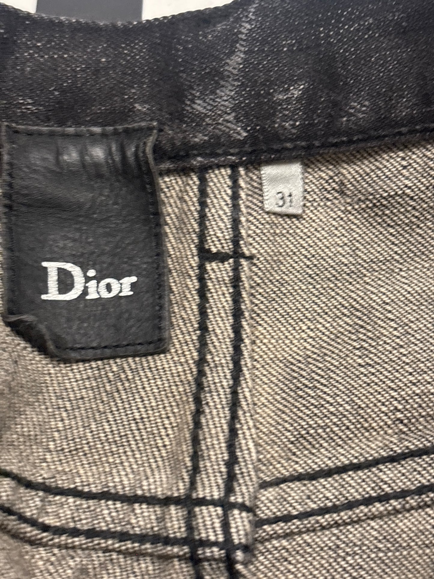Dior Homme AW08 Luster Waxed Denim