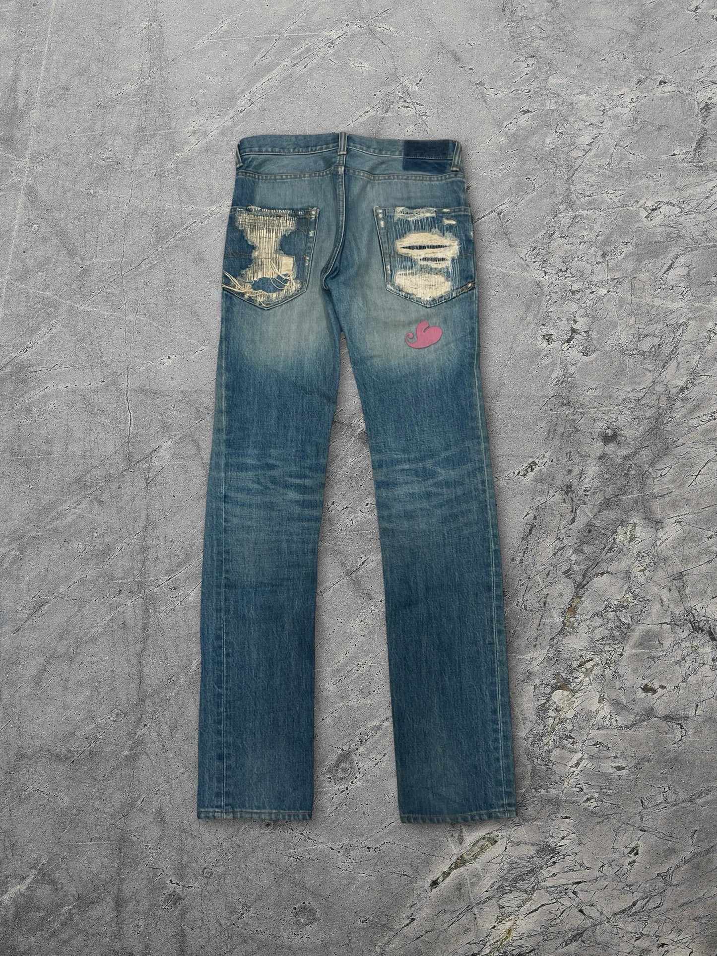 Undercover AW05 Arts and Crafts Heart Denim