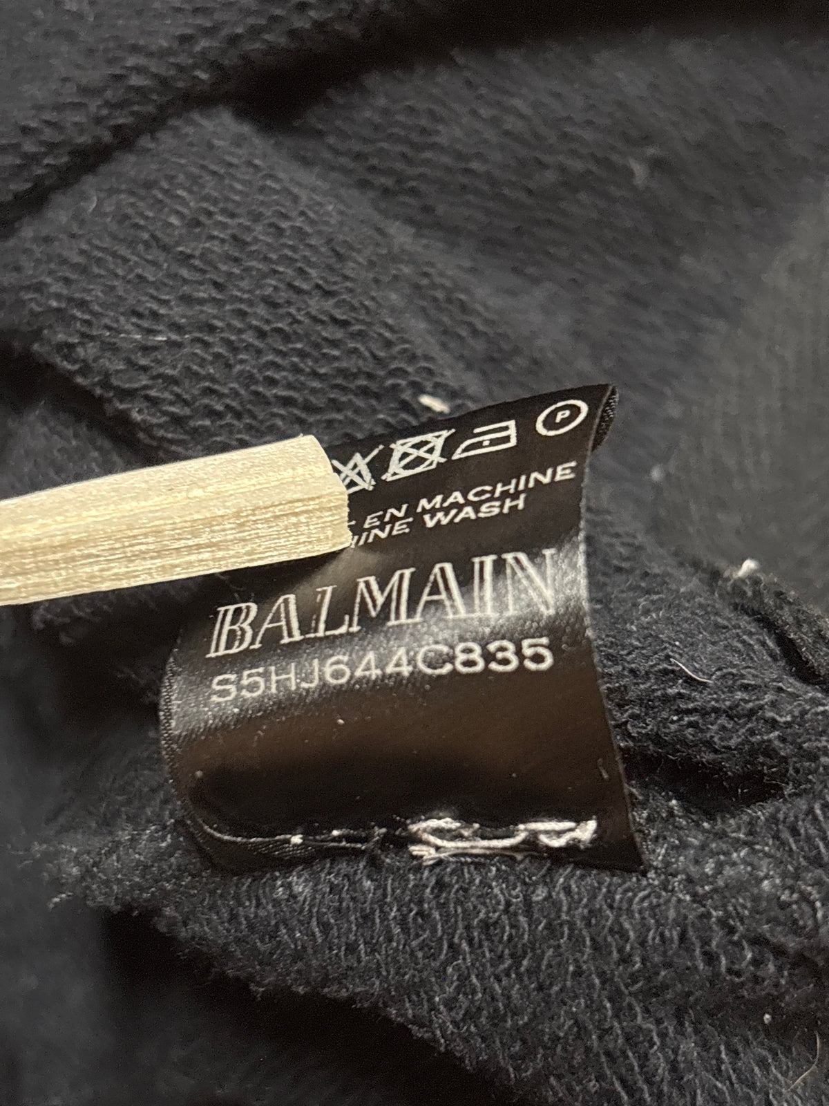 Balmain SS15 Sleeveless Hoodie