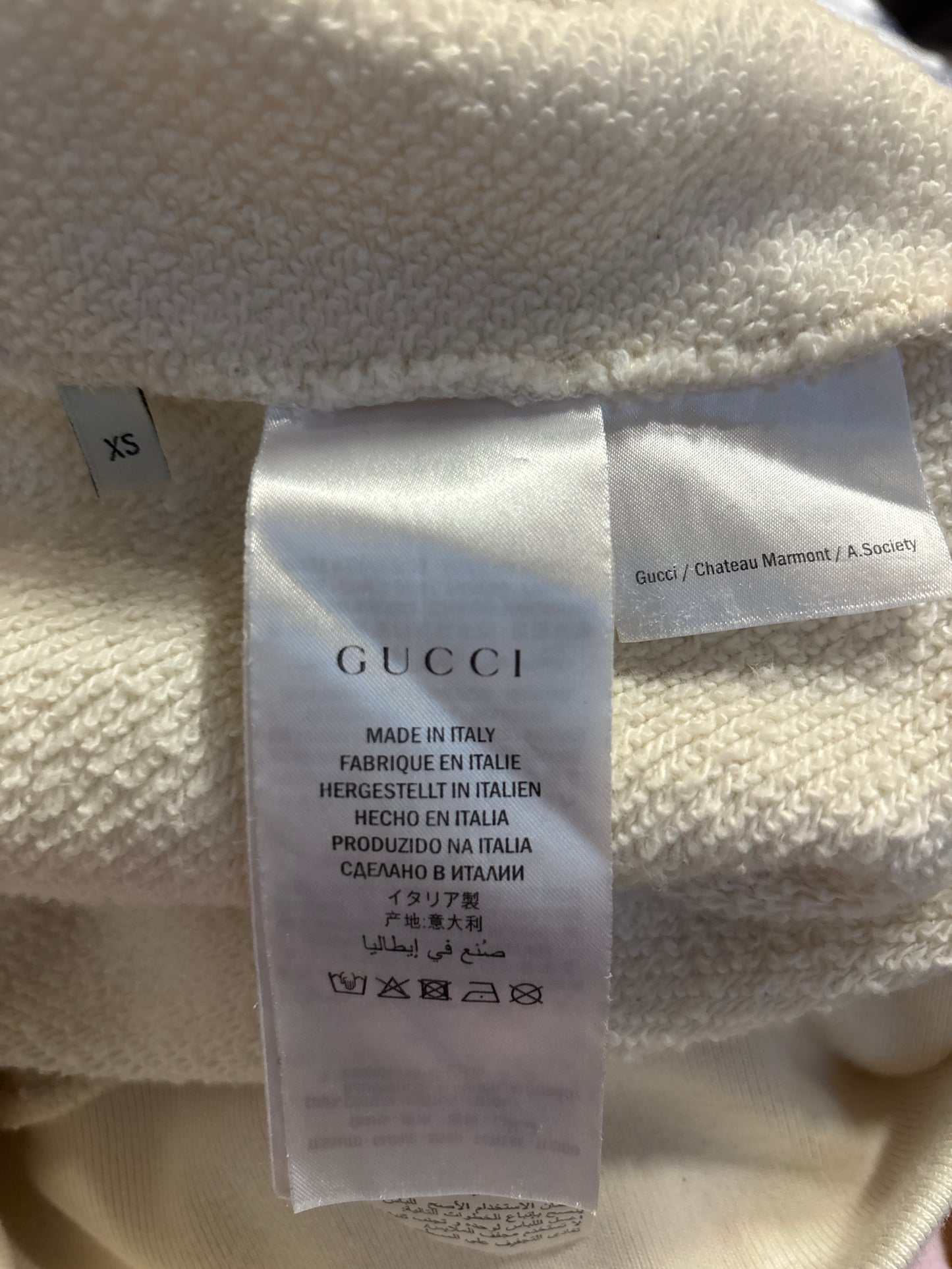 Gucci SS19 Chateau Marmont Crewneck Sweater