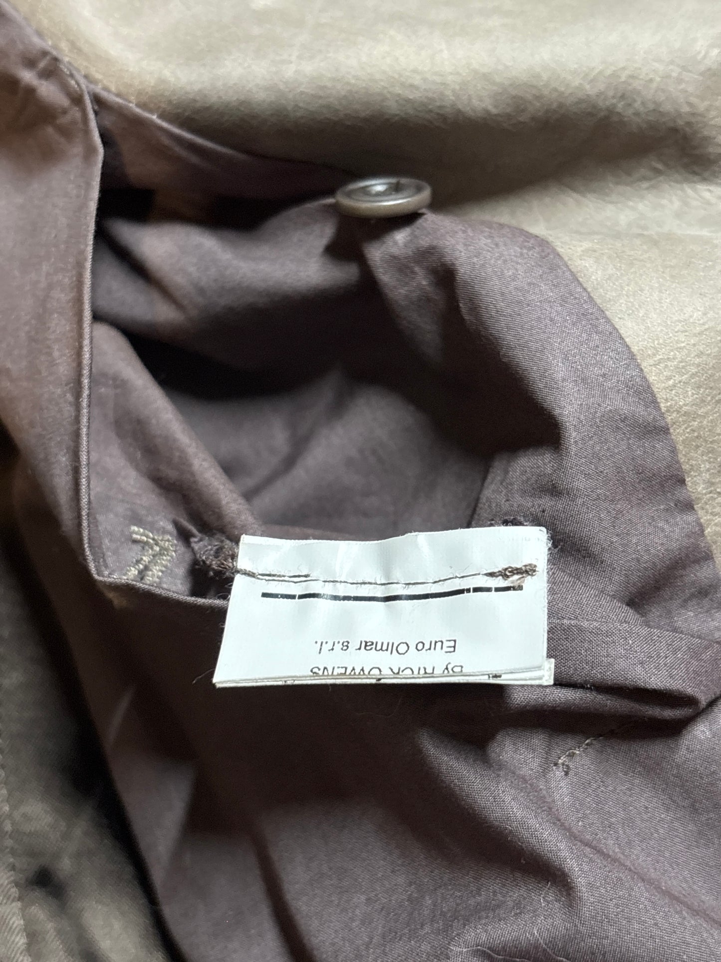 Rick Owens Early 00s Stooges Leather