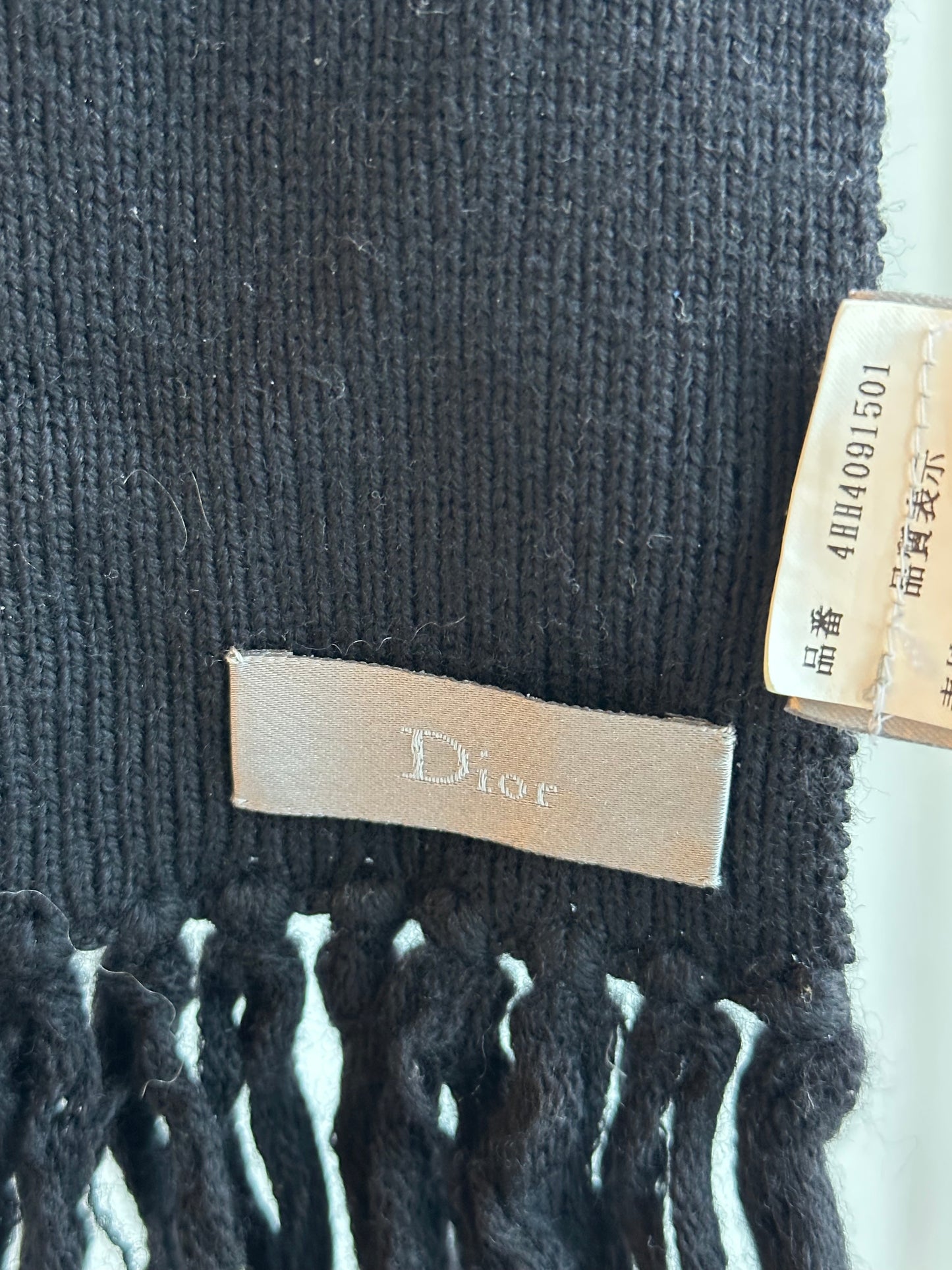 Dior Homme AW04 Long Scarf