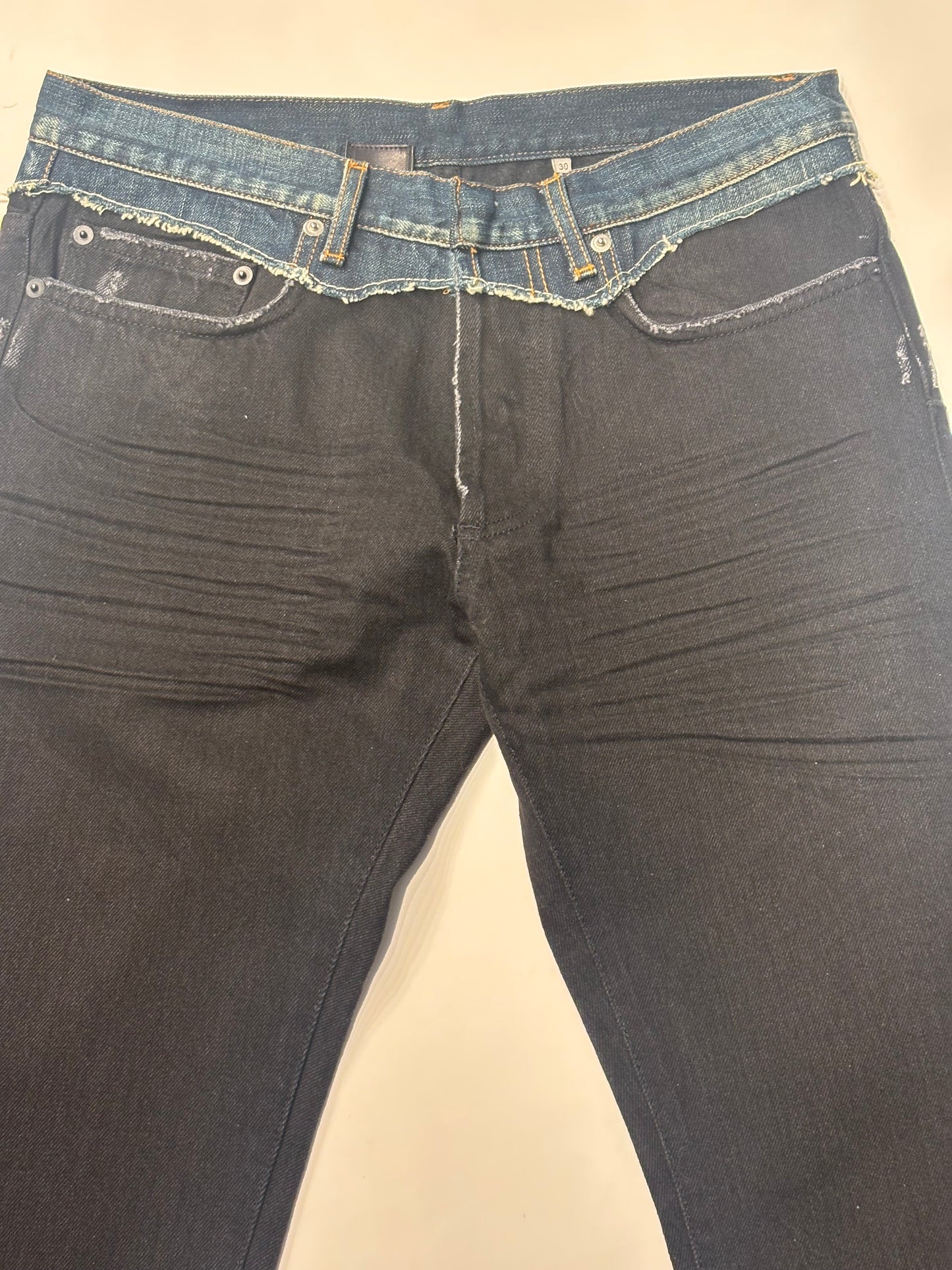 Dior Homme AW06 Cummerbund Denim