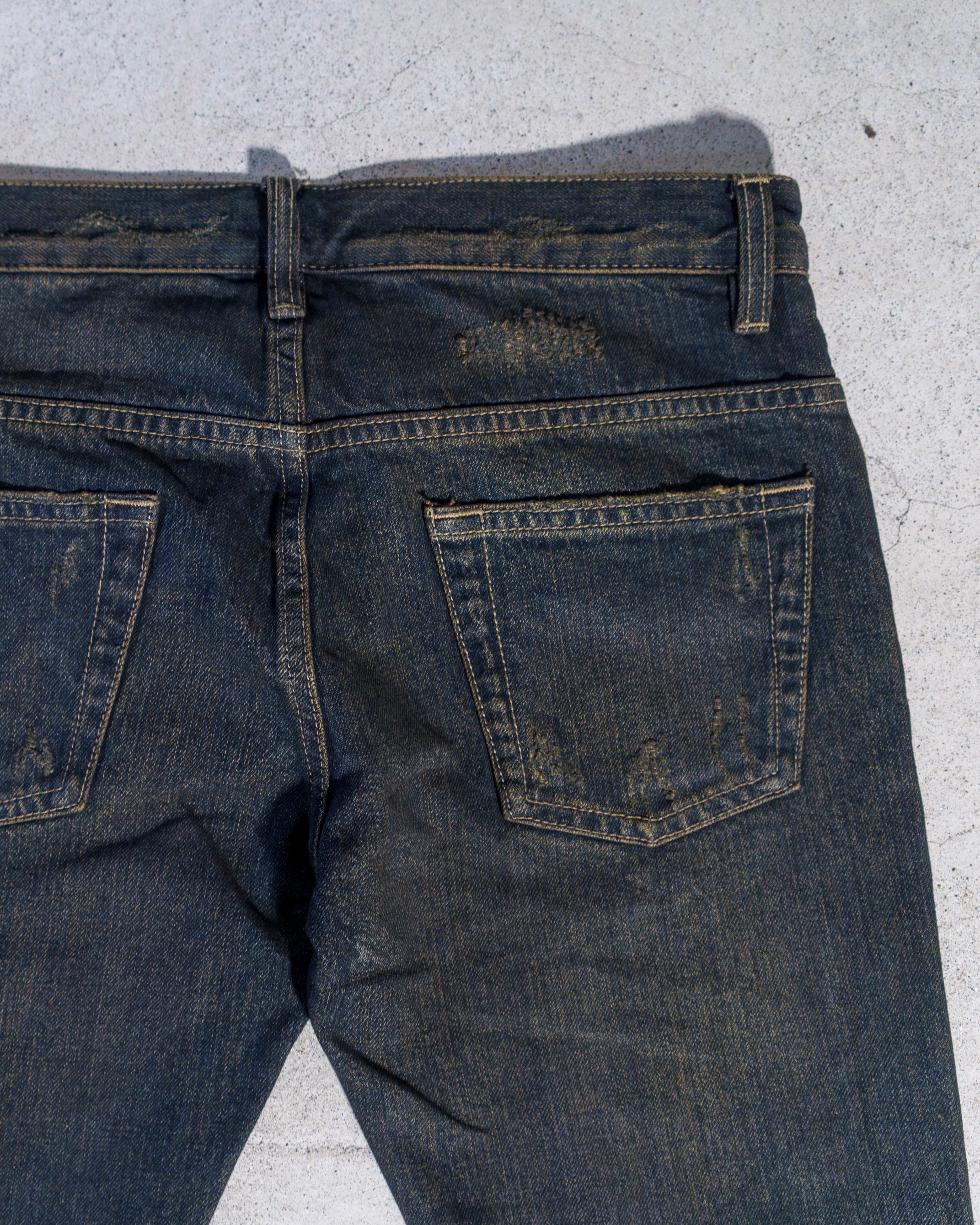 Skinny Bootcut Denim - Mudwash – Scab Rags