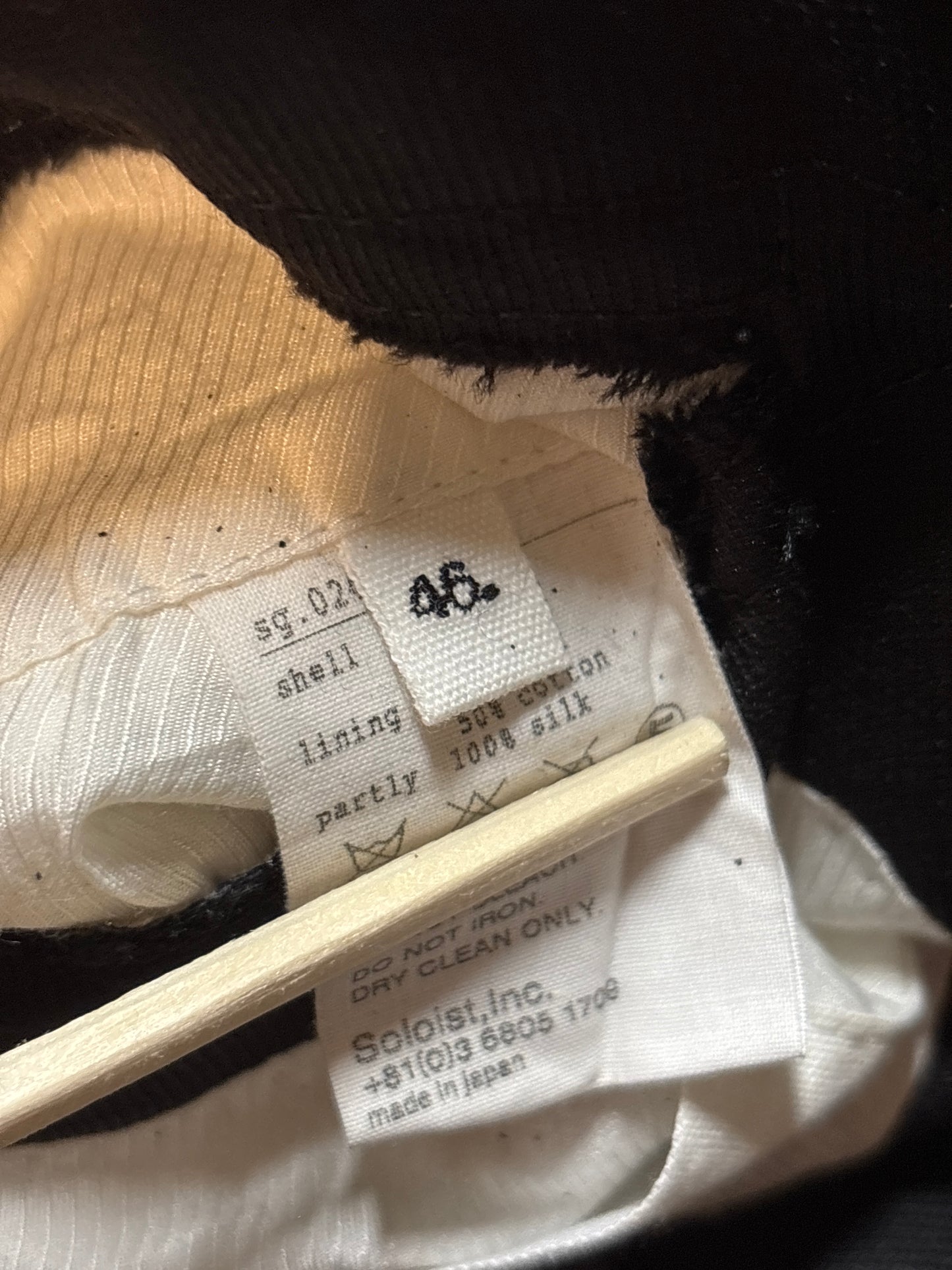 Takahiro Miyashita The Soloist AW15 Napoleon Jacket