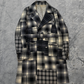 Number (N)ine AW07 Love God Murder Patchwork Plaid Coat
