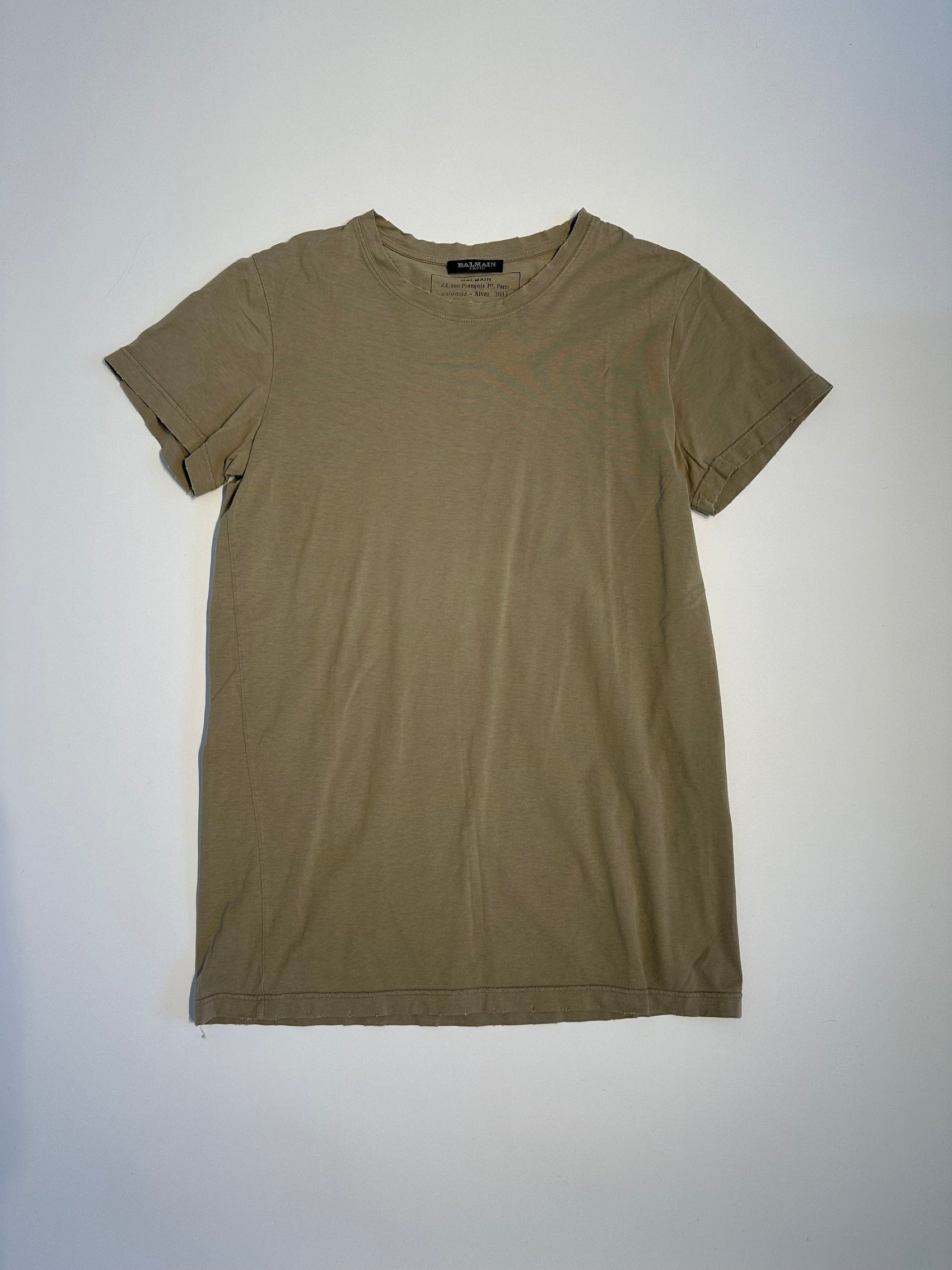 Balmain AW11 Distressed Tee