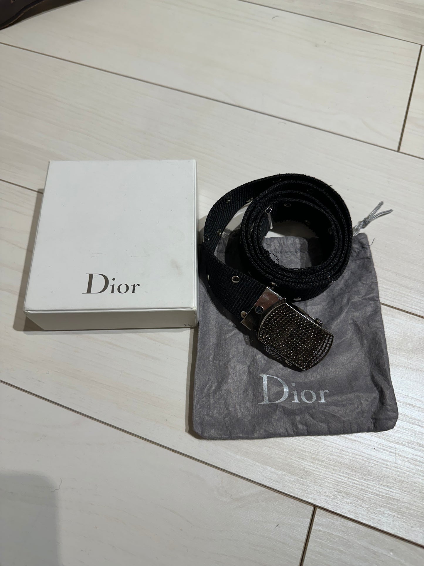 Dior Homme SS04 Studded Strip Belt