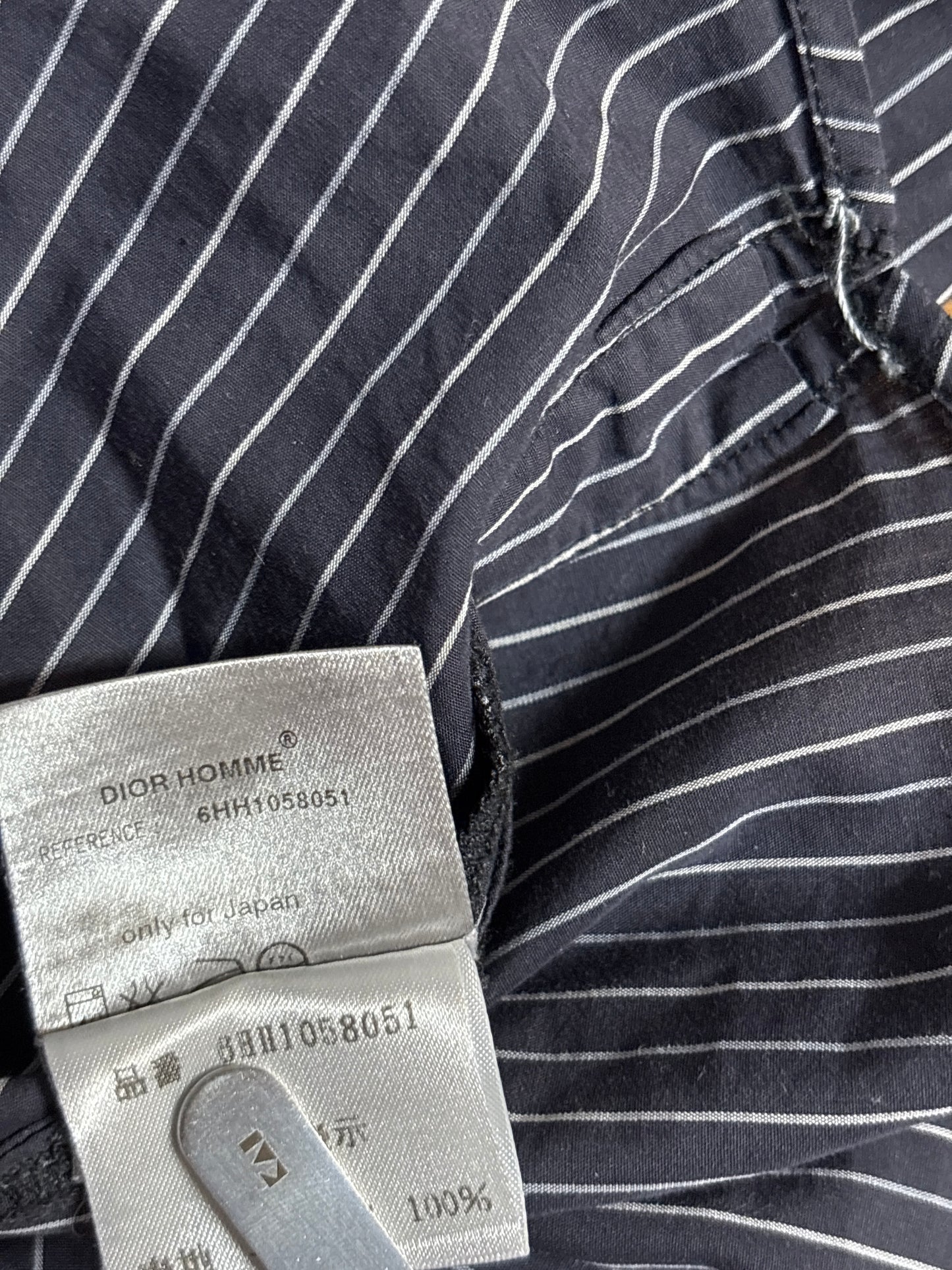 Dior Homme AW06 Pinstripe Button Up Shirt