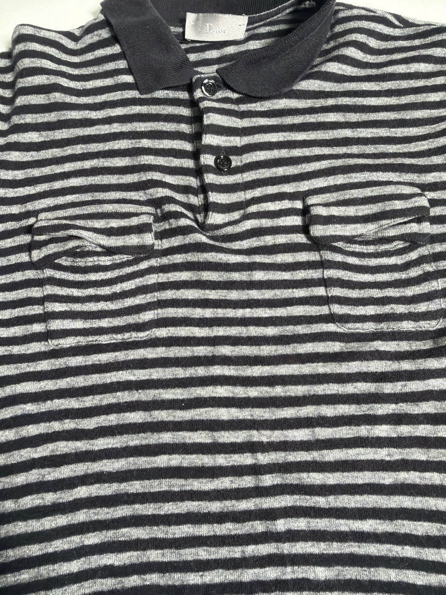 Dior Homme AW06 Cross Pocket Wool Polo