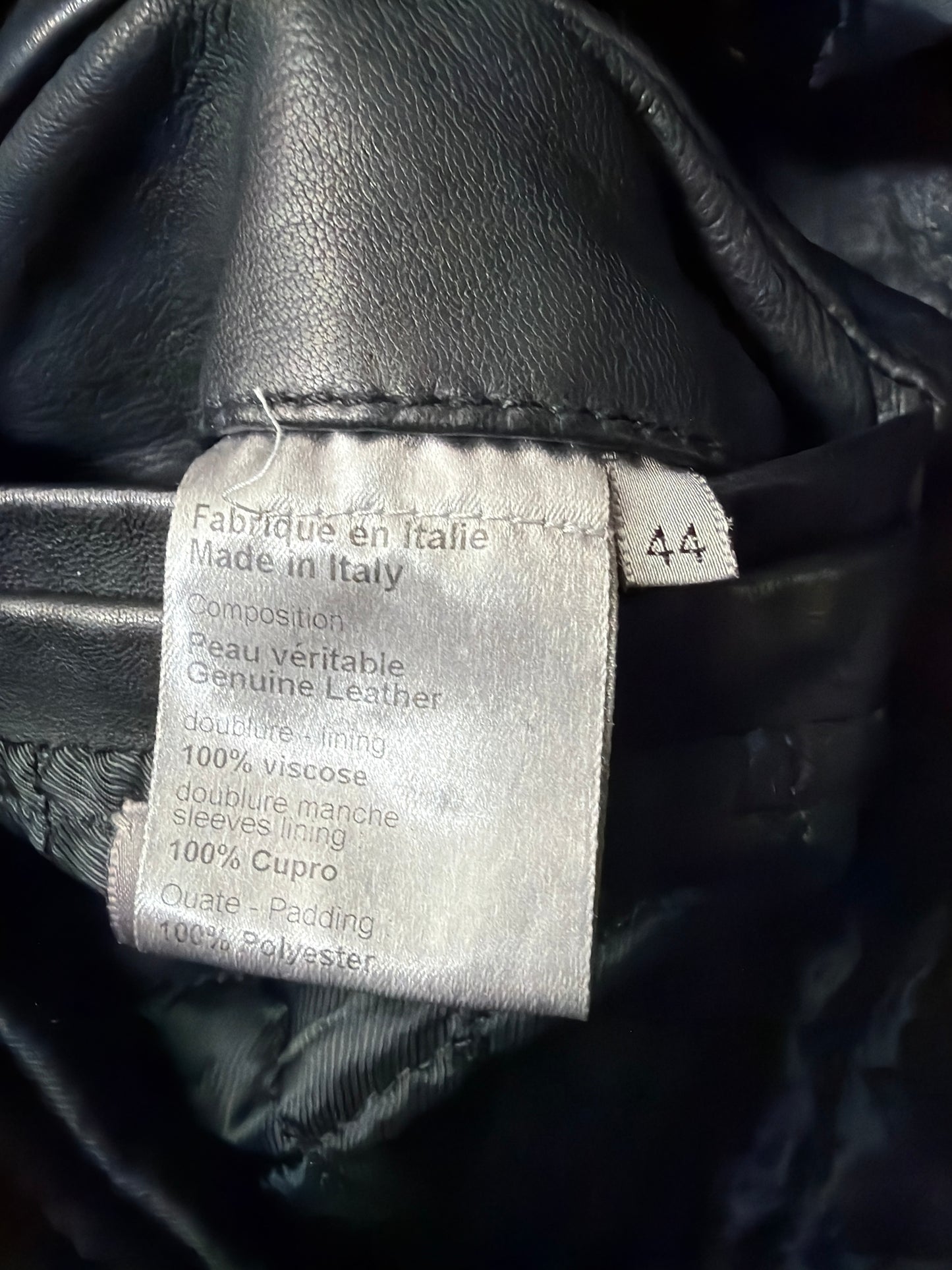 Dior Homme AW07 4 Pocket Leather Jacket