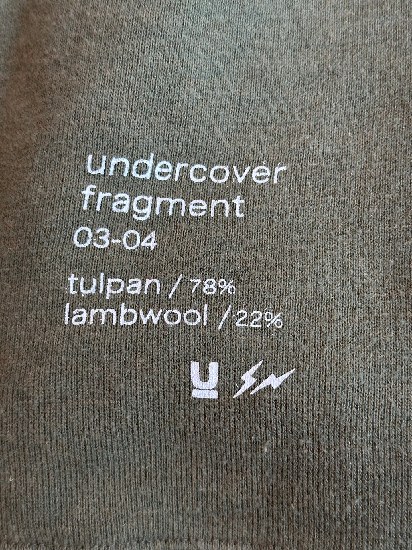 Undercover x Fragment AW03 Lace Hoodie