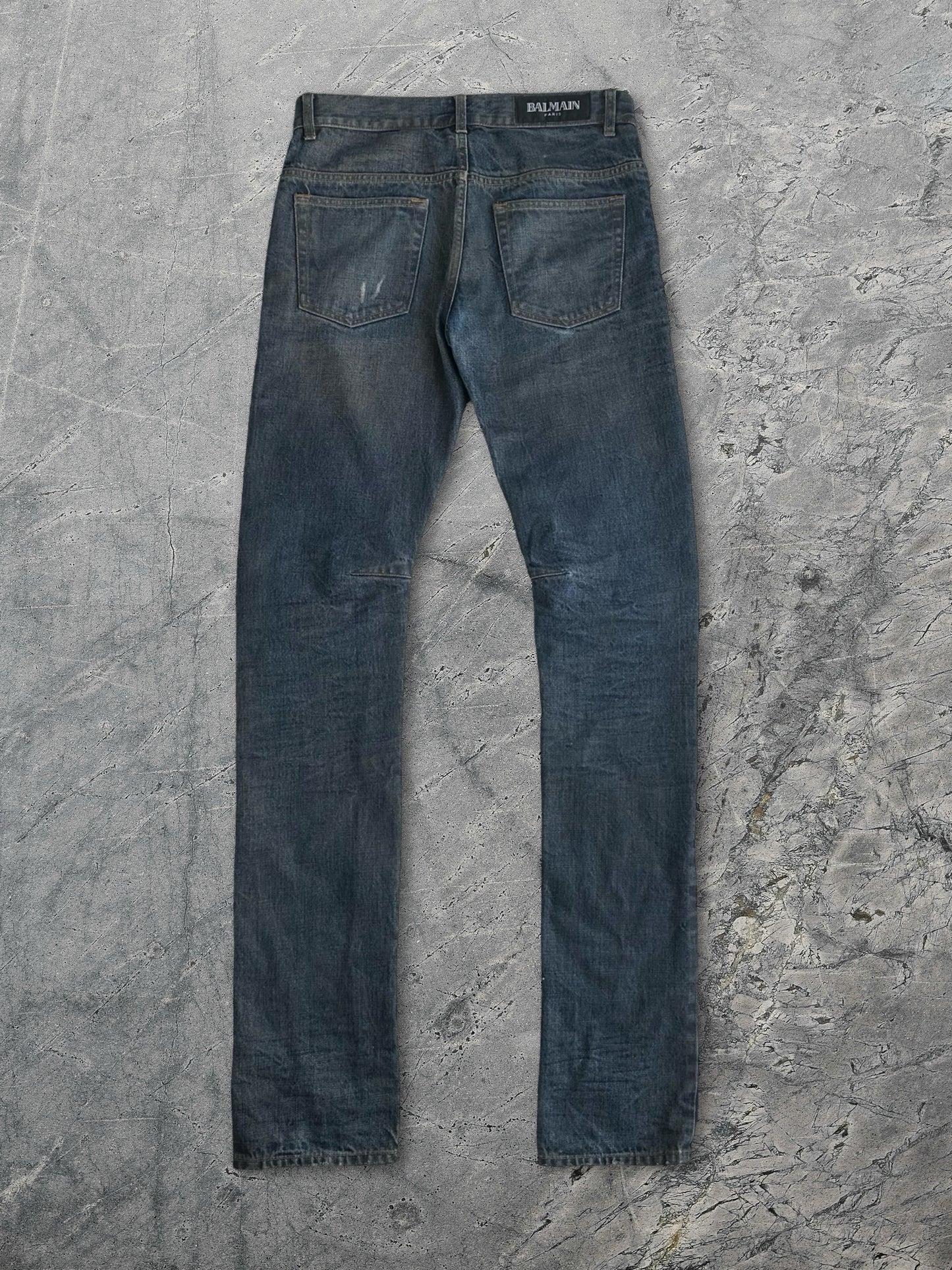 Balmain FW10 Dirt Wash Denim