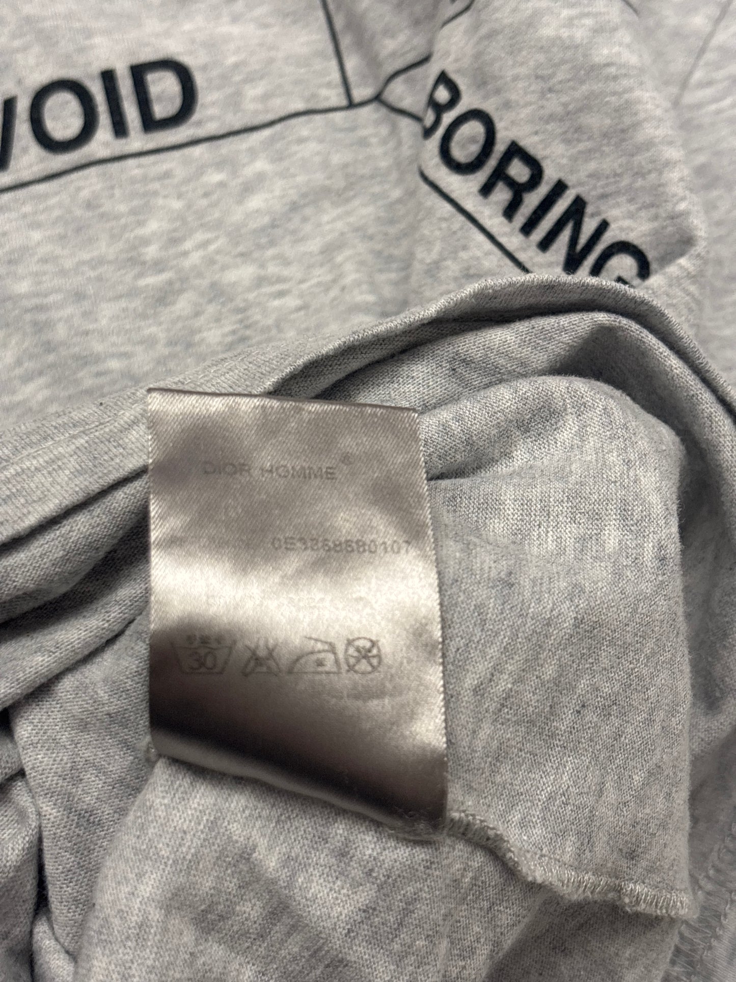 Dior Homme SS10 Avoid Boring People Shirt
