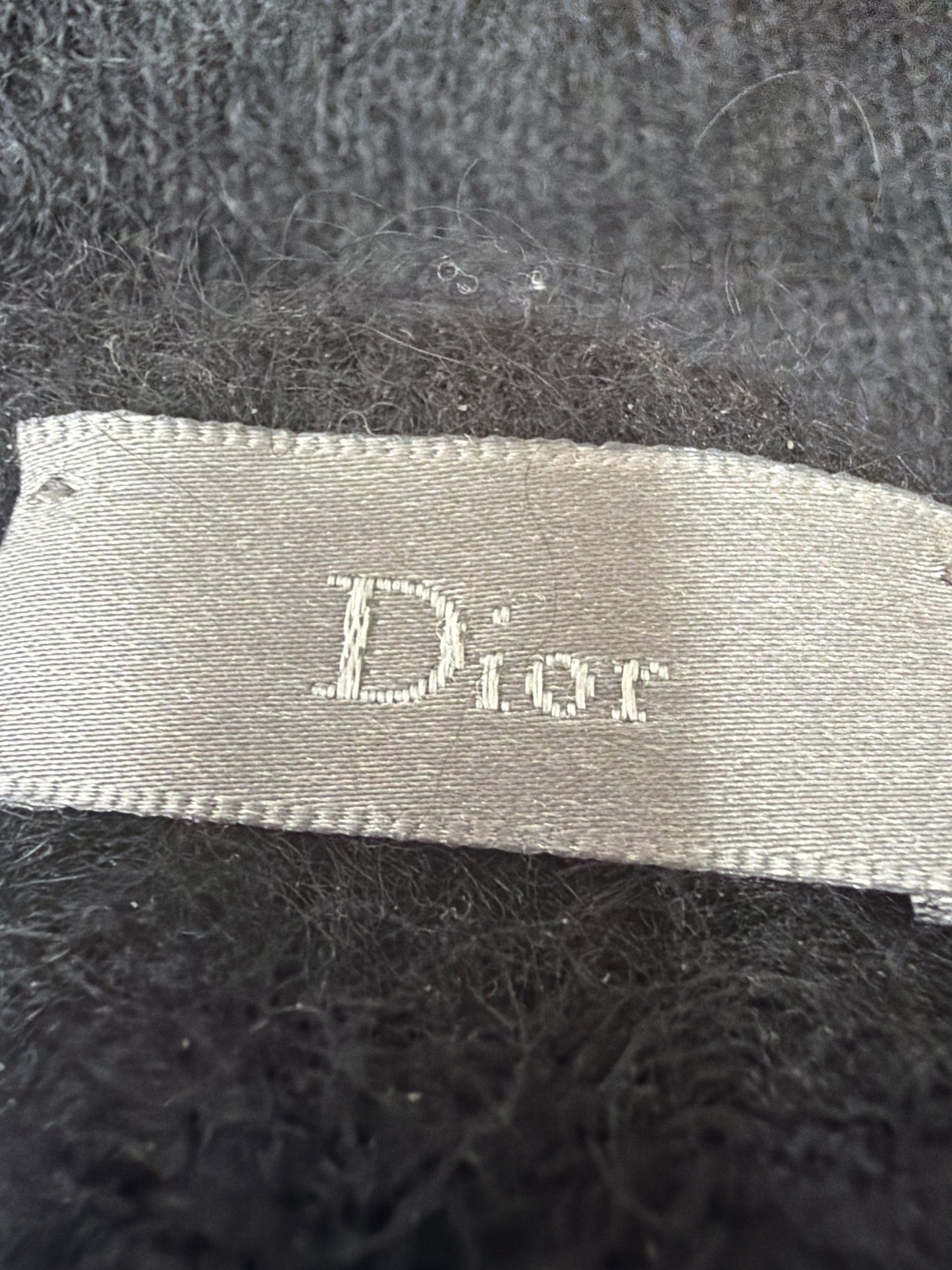 Dior Homme AW04 VOTC Mohair Thumbhole Sweater