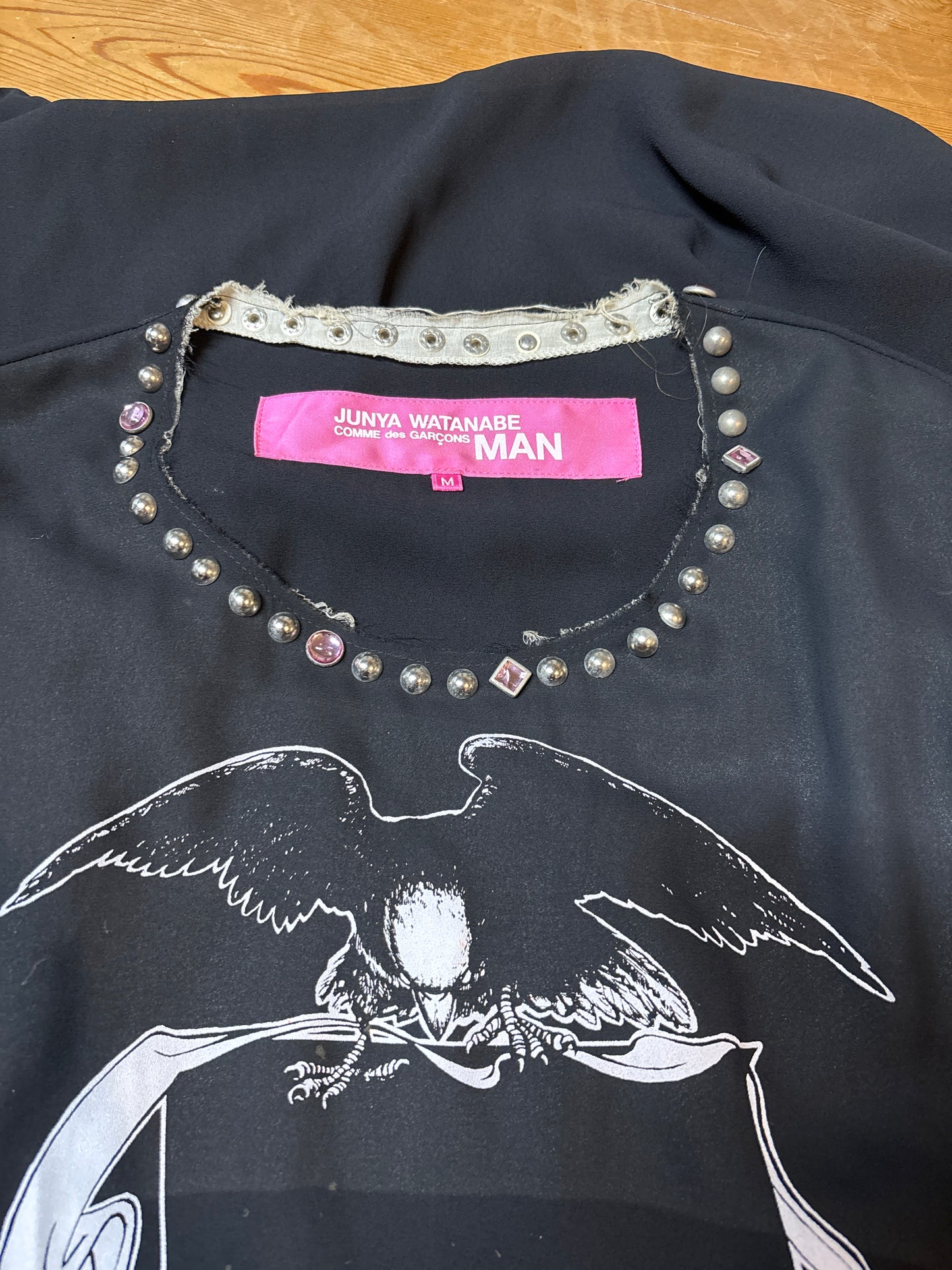 Junya Watanabe SS03 Crystal Studded Shirt