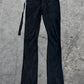 Old Rick Owens Drkshdw Waxed Spiral Cut Denim