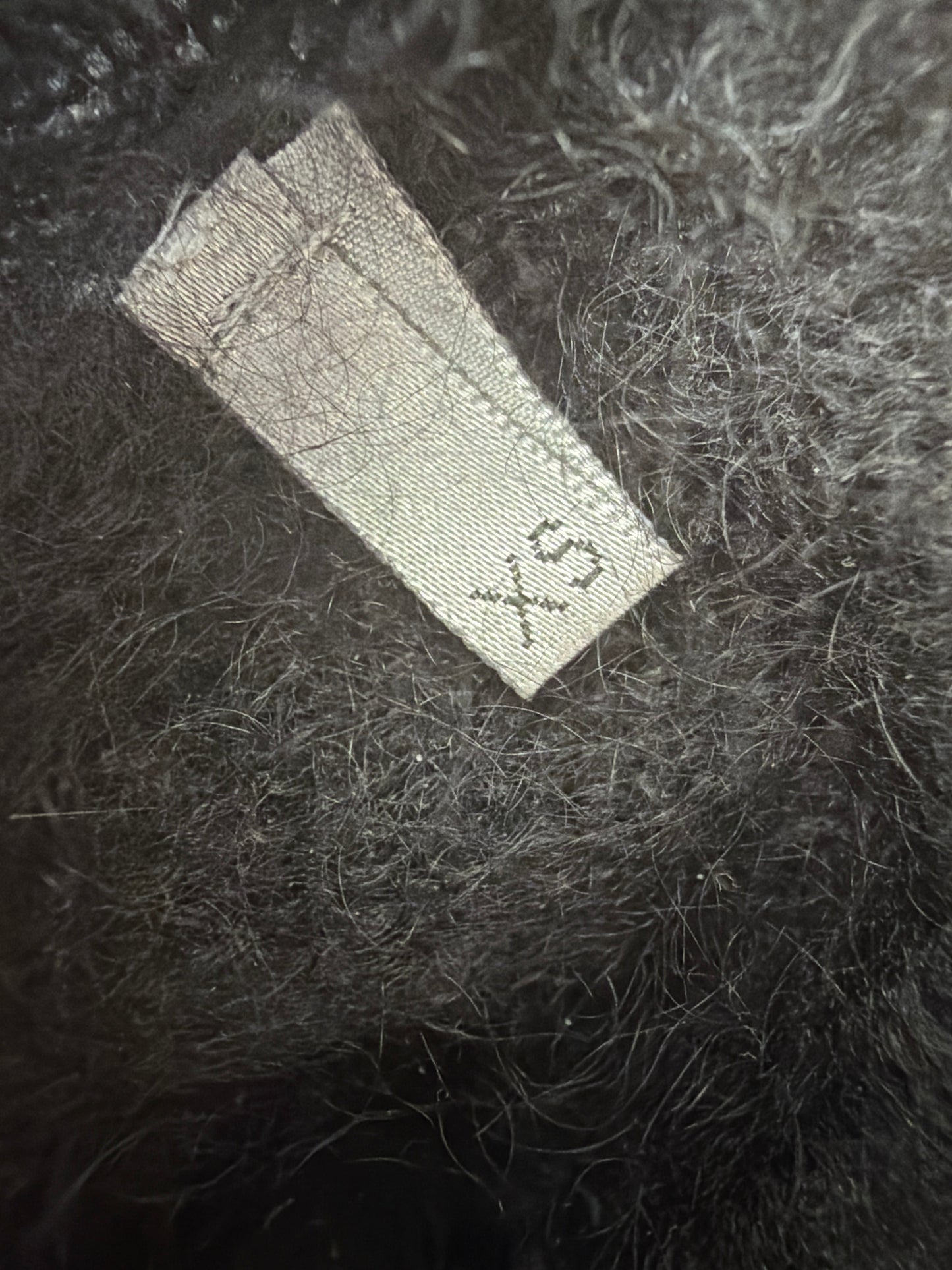 Dior Homme AW04 VOTC Mohair Thumbhole Sweater