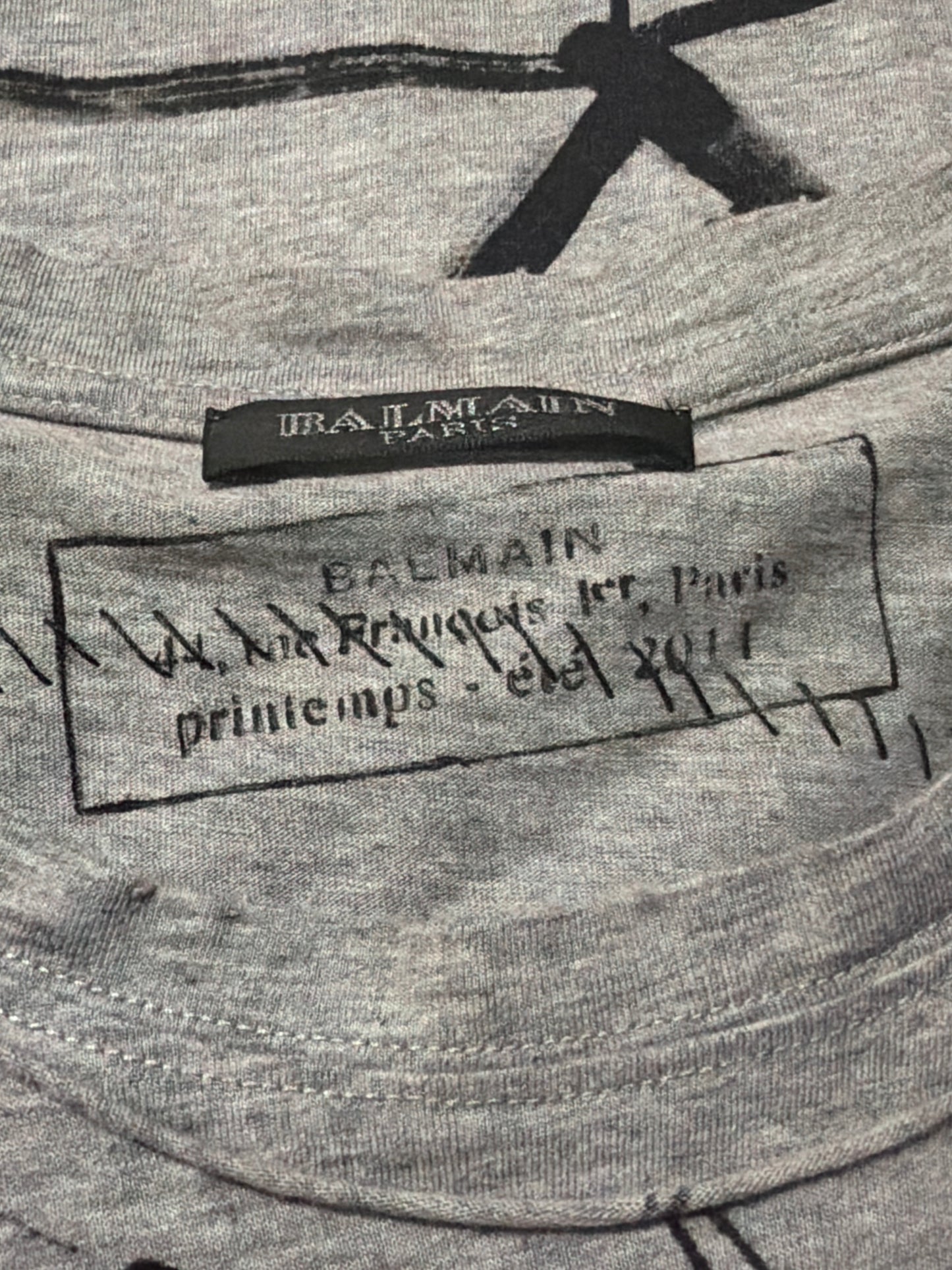 Balmain SS11 Emblem Tee
