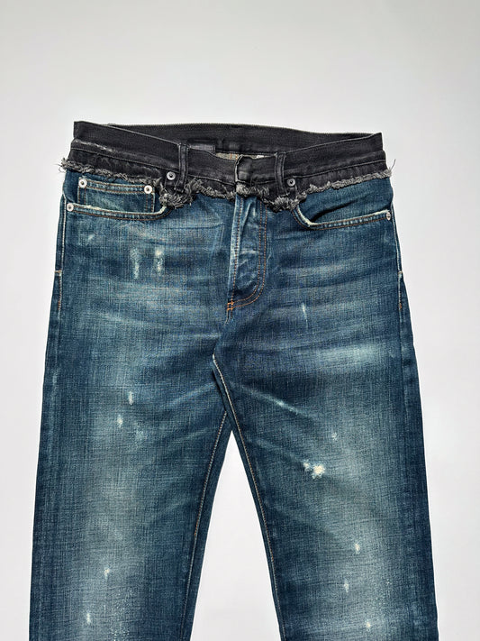 Dior Homme AW06 Cummerbund Denim