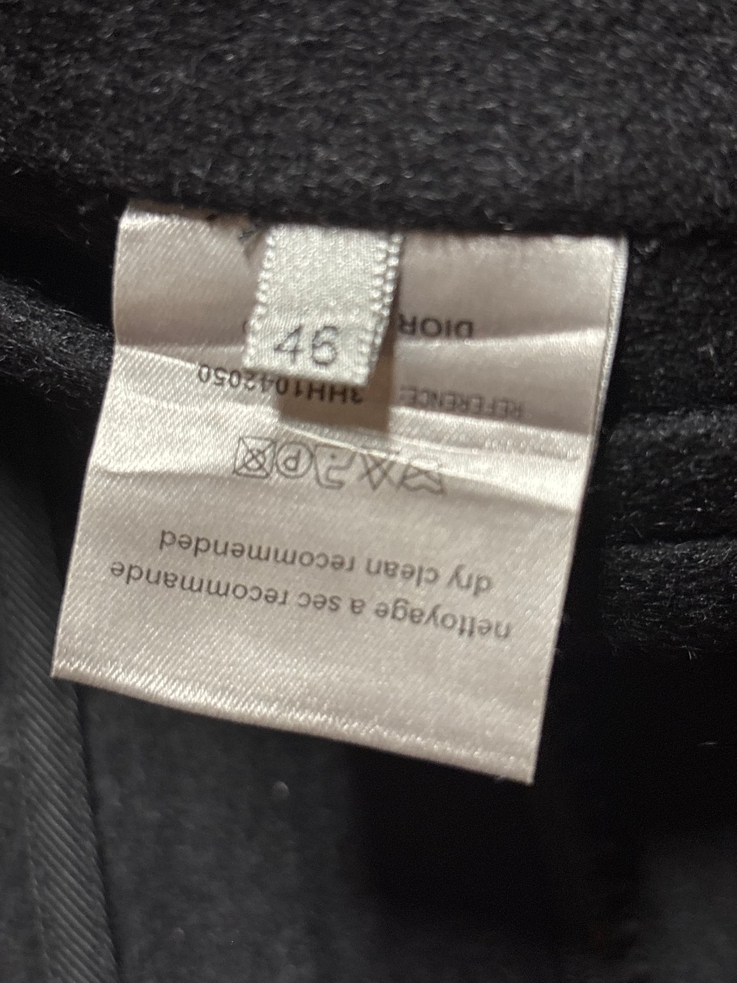 Dior Homme AW03 Luster Military Wool Jacket