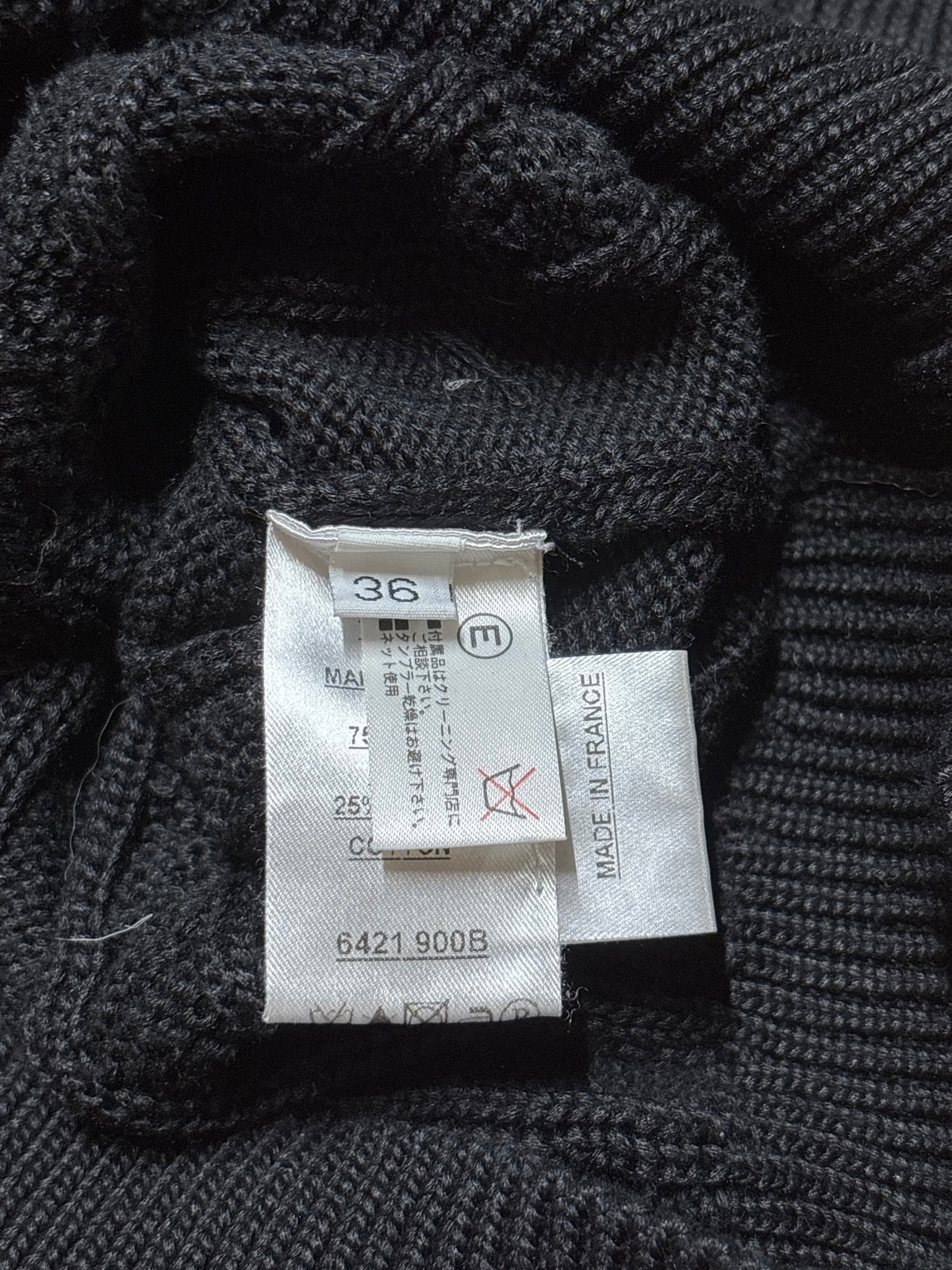 Balmain Decarnin Era Silk Blend V Neck Knit