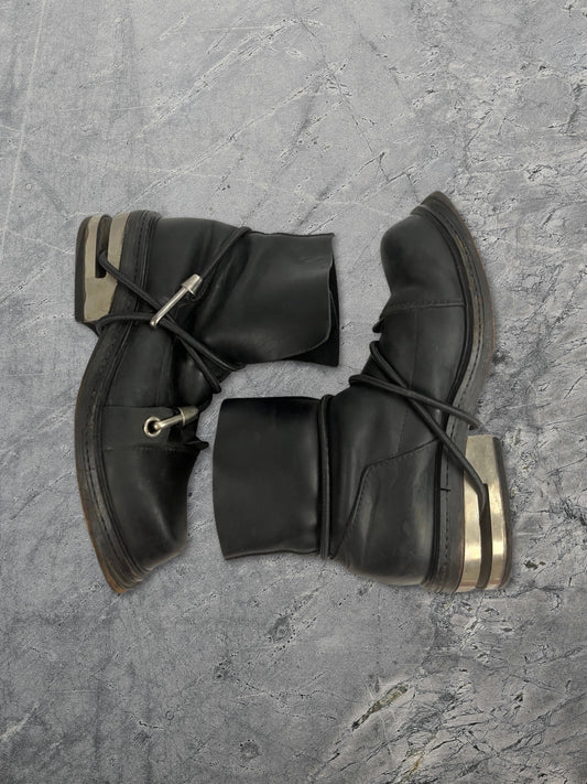 Dirk Bikkembergs AW1996 Steel Heel Cable Bungee Boots