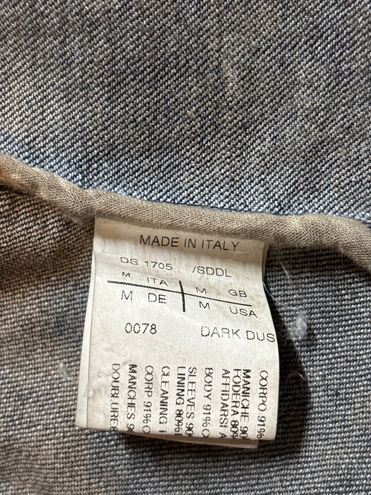 Rick Owens 2000s Dark Dust Hybrid Jacket