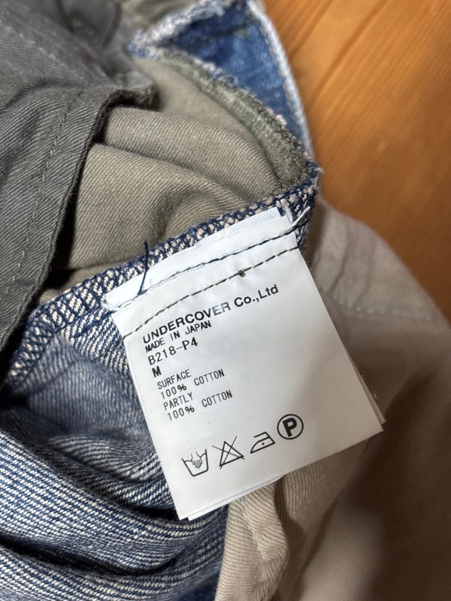 Undercover SS06 Hybrid Cargo Denim