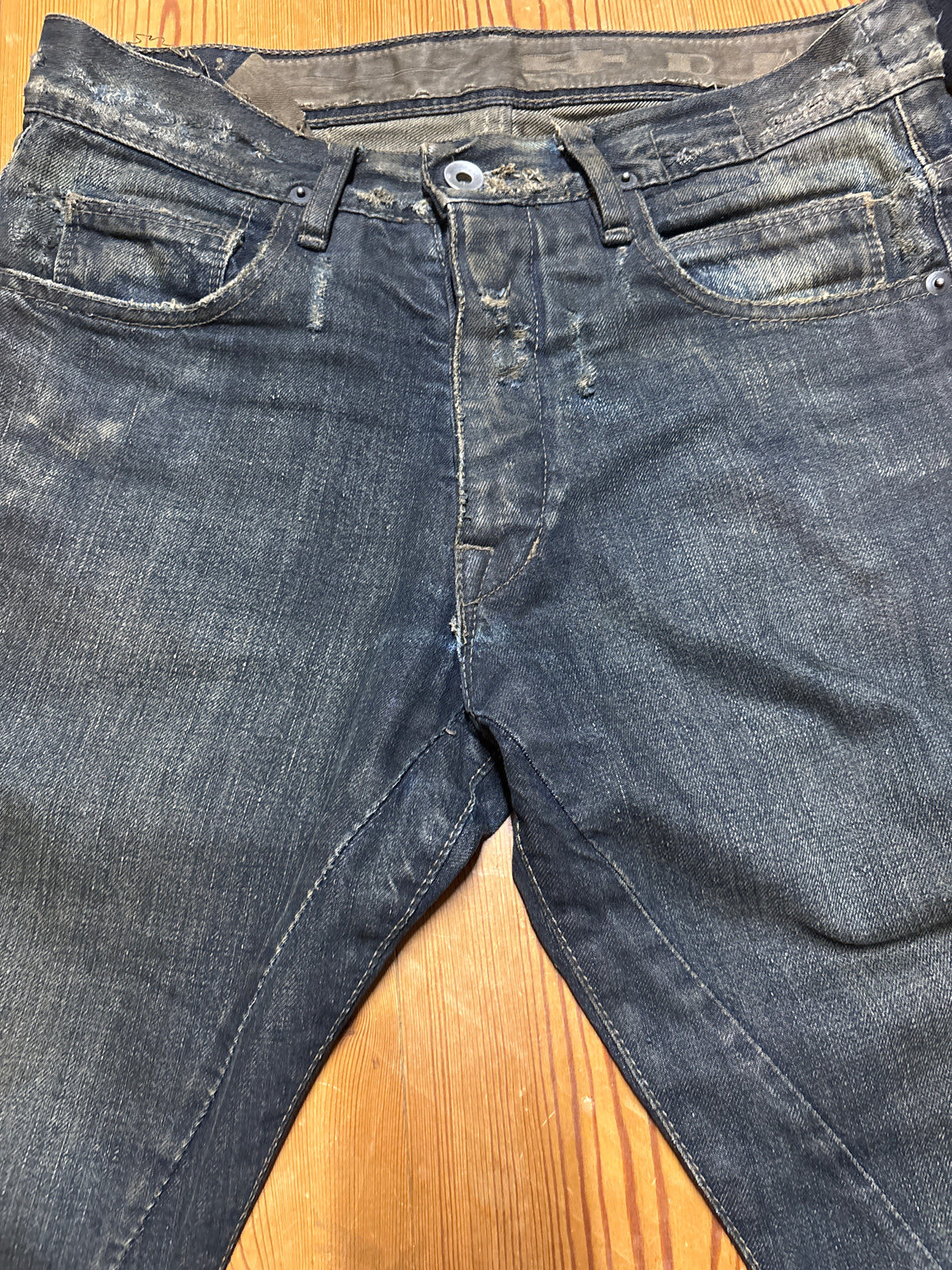 Rick Owens AW08 Stag Clawmark Denim