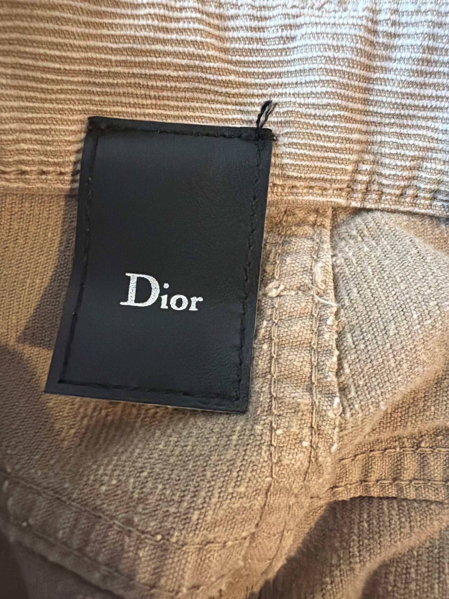 Dior Homme AW04 VOTC Runway Corduroy Denim