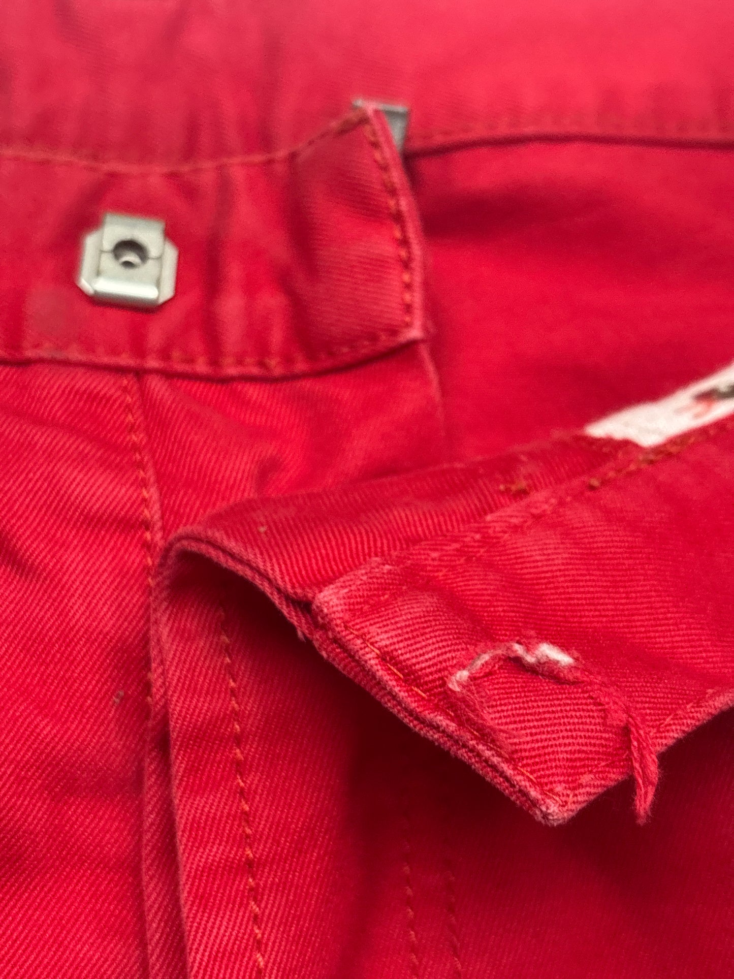 Dior Homme SS05 Runway Red Whisker Pants